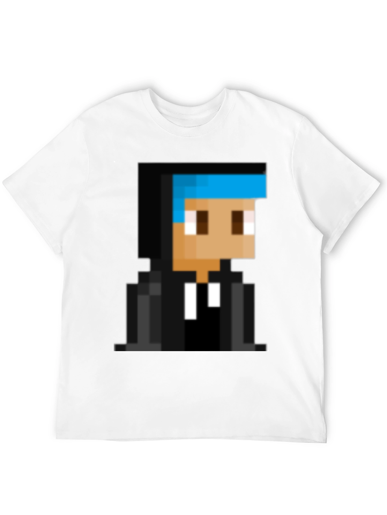 Pixelated Gamer T-Shirt - Black Cotton Tee