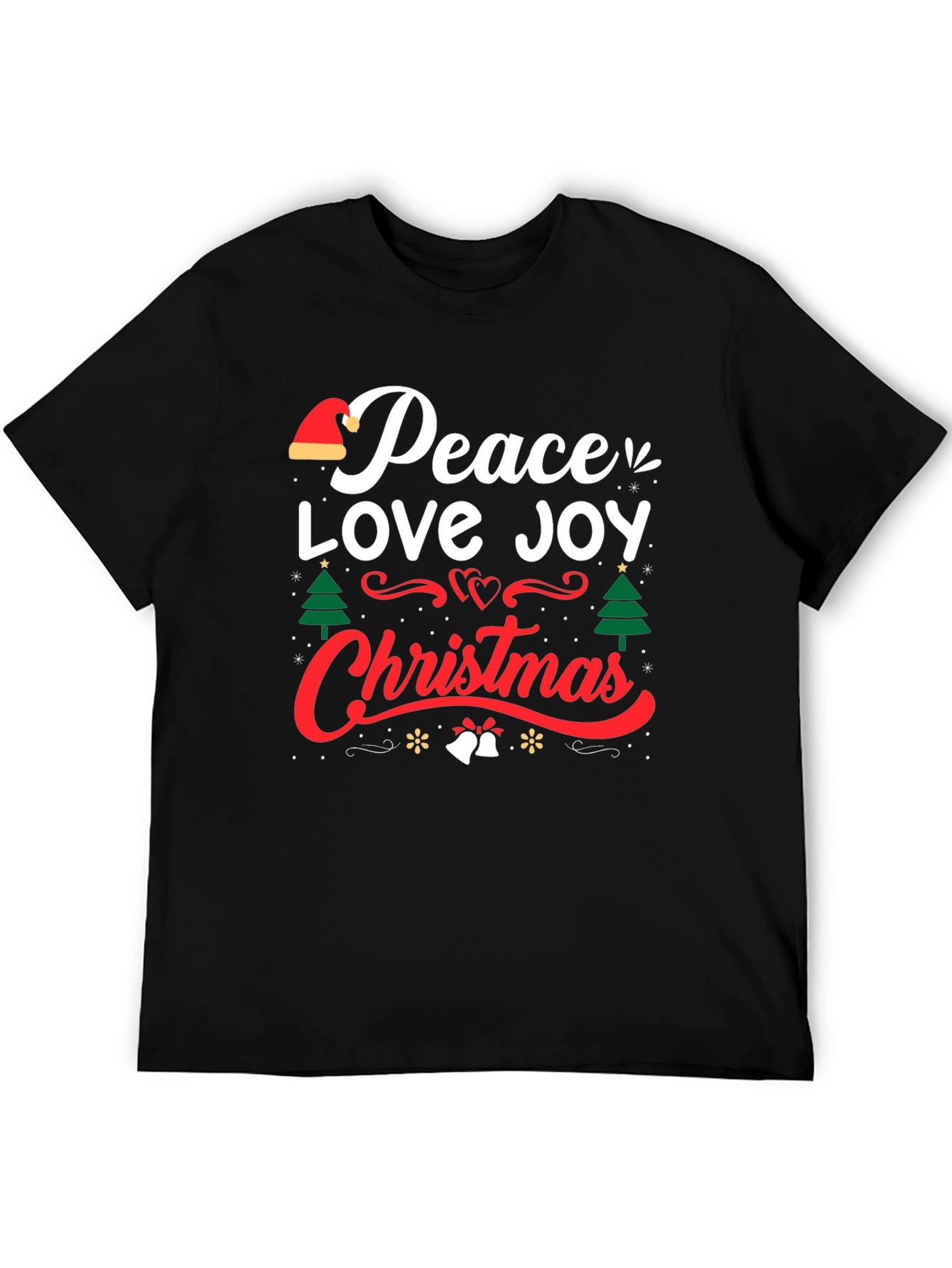 Peace Love Joy Christmas Holiday T-Shirt