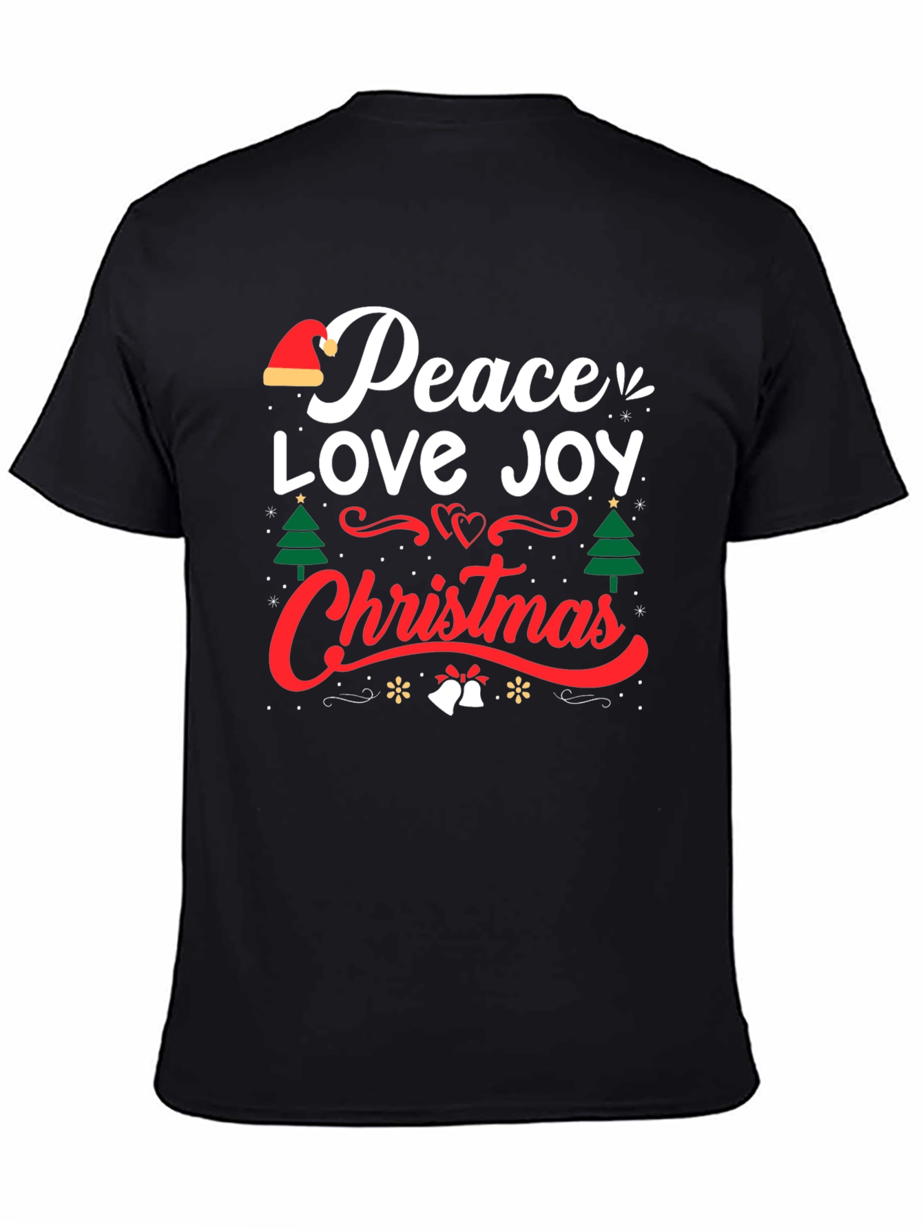 Peace Love Joy Christmas Holiday T-Shirt
