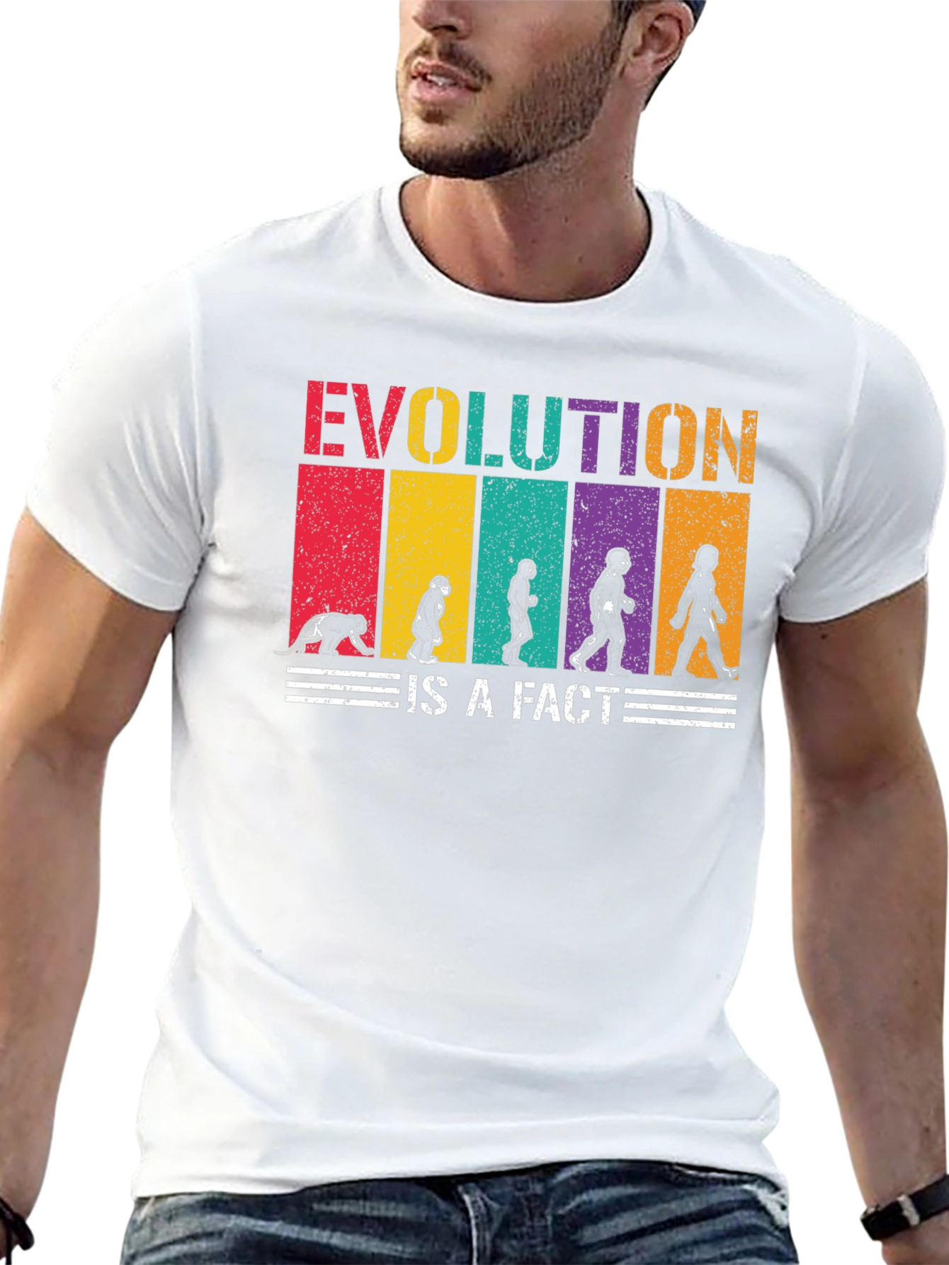 Evolution is a Fact Graphic T-Shirt