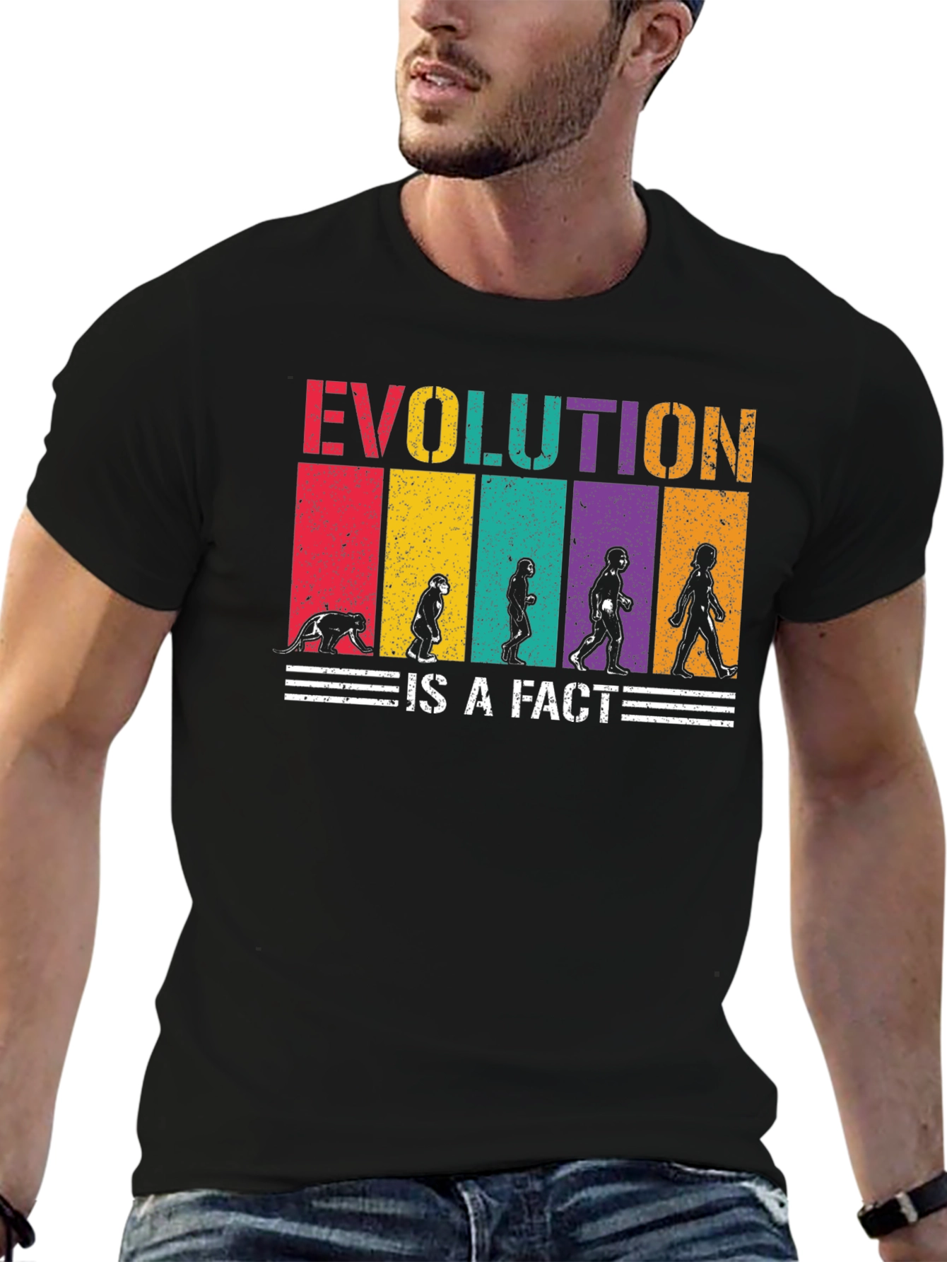 Evolution is a Fact Graphic T-Shirt