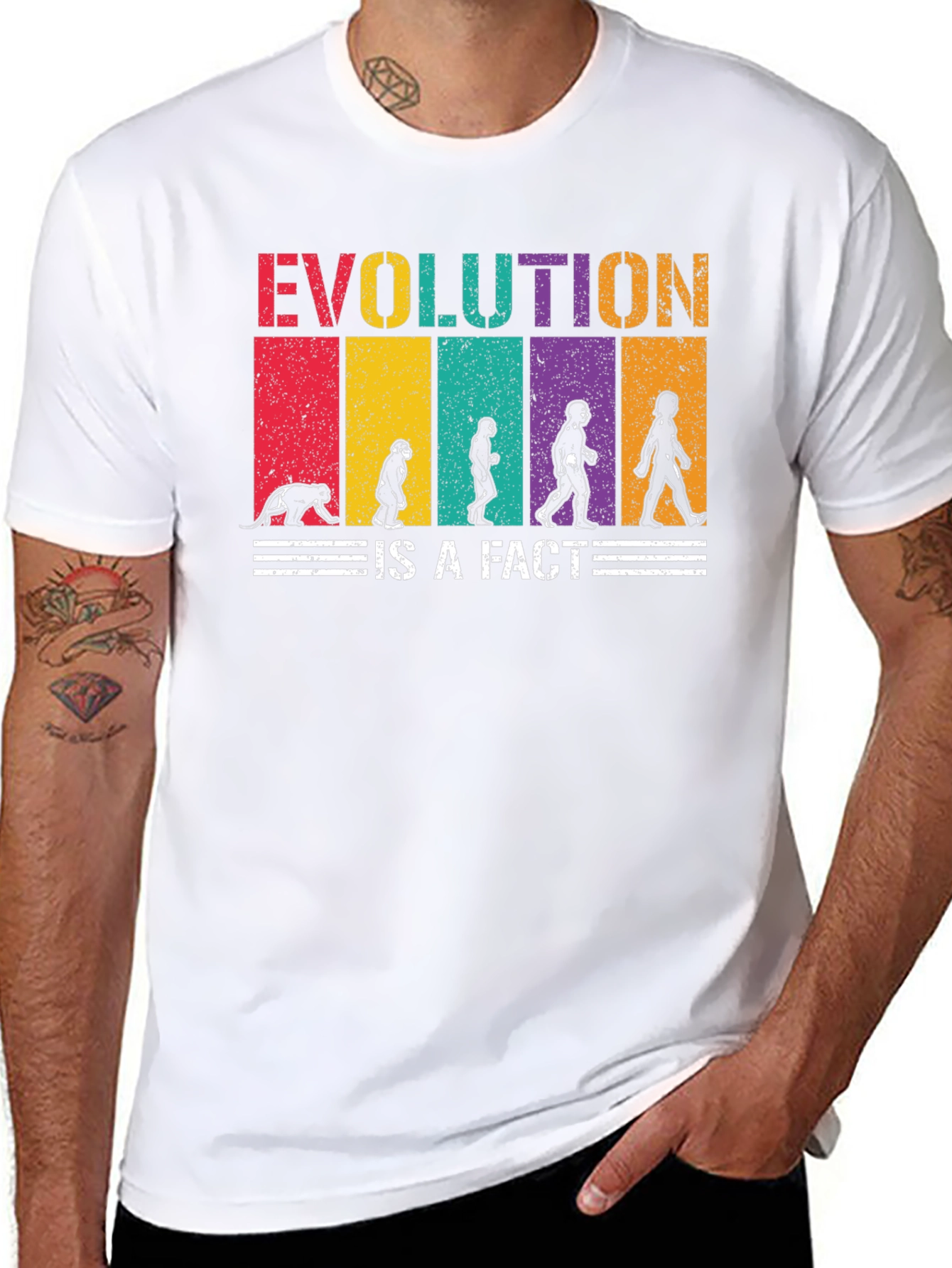 Evolution is a Fact Graphic T-Shirt