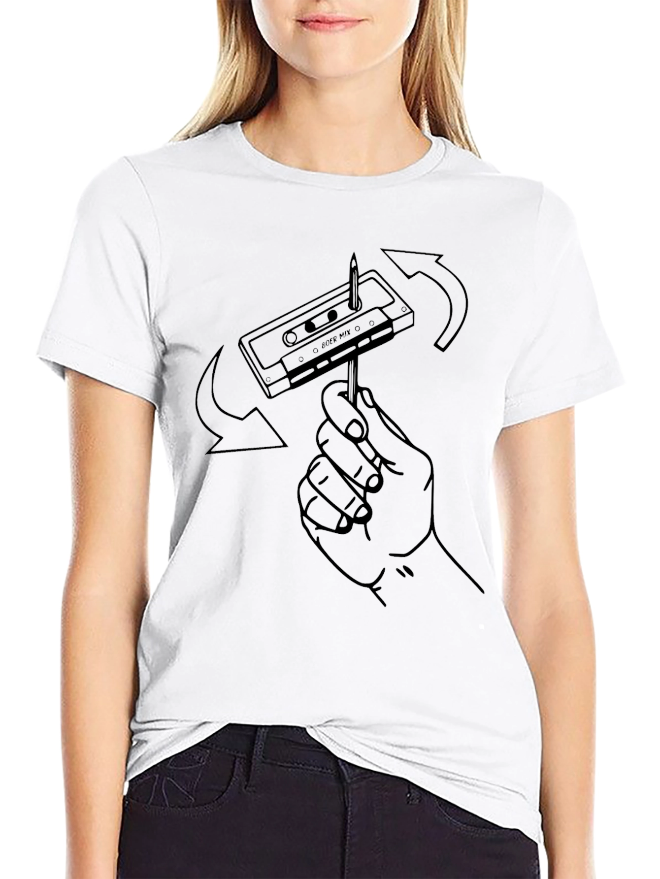 Retro Mix Tape T-Shirt - Music Nostalgia