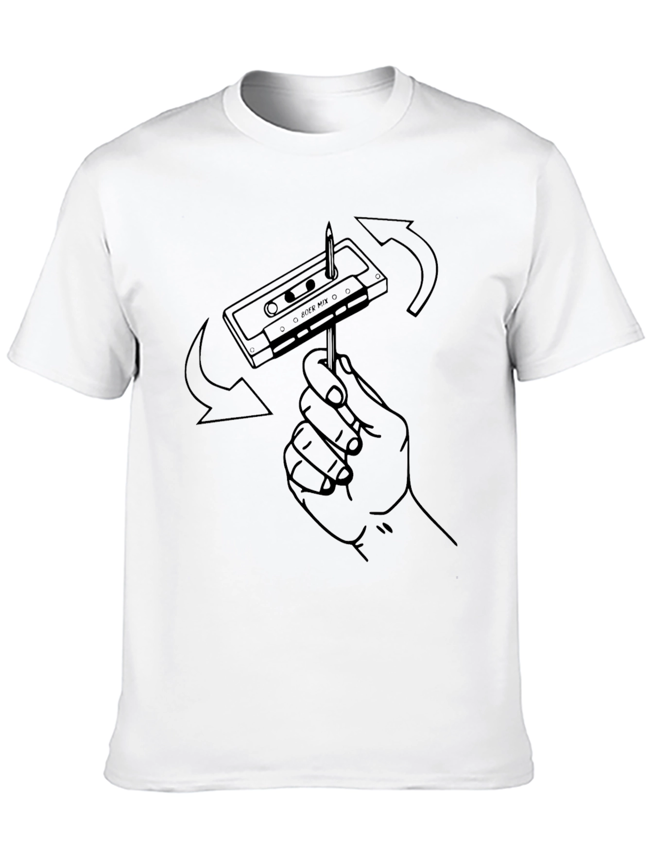 Retro Mix Tape T-Shirt - Music Nostalgia