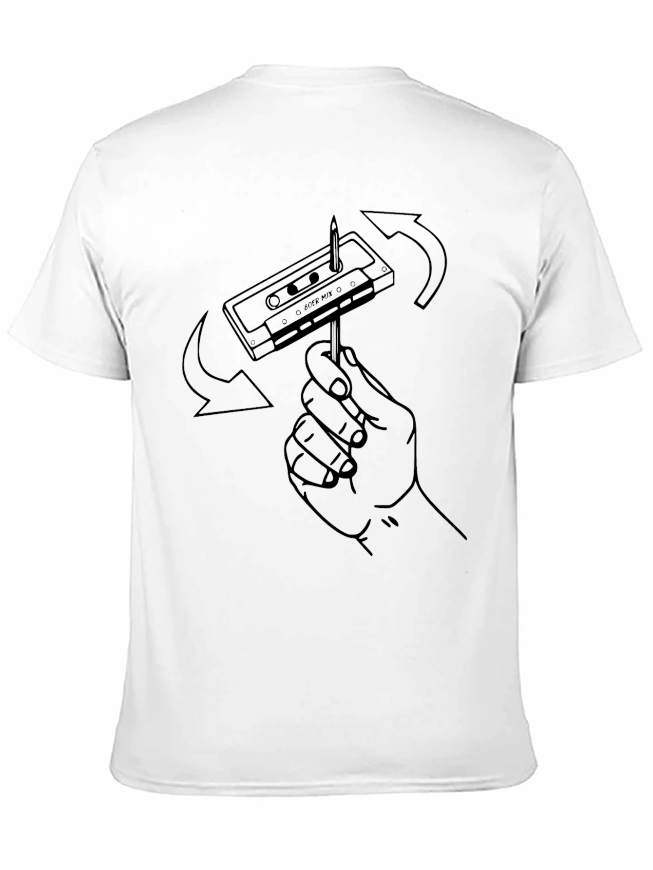 Retro Mix Tape T-Shirt - Music Nostalgia