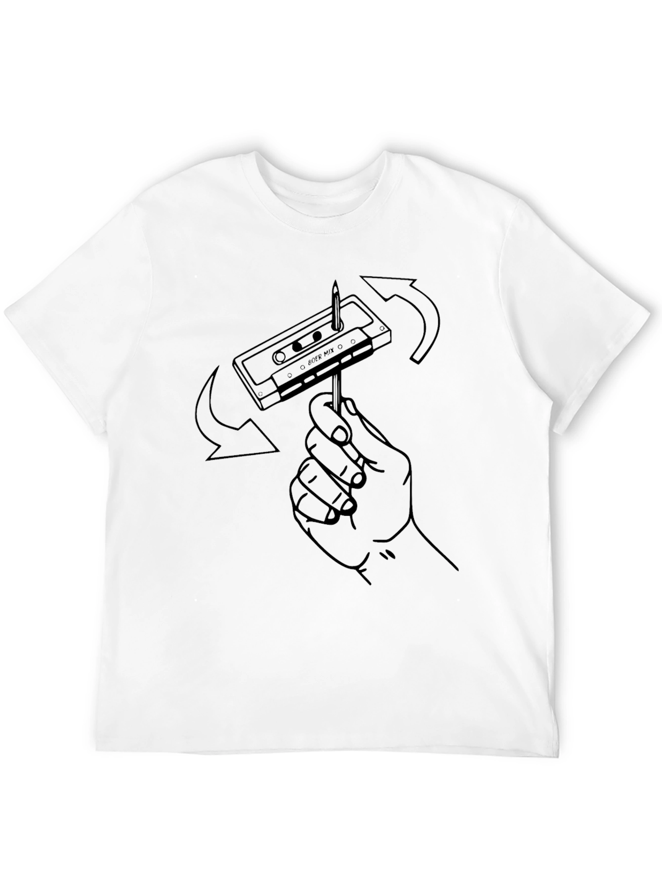 Retro Mix Tape T-Shirt - Music Nostalgia