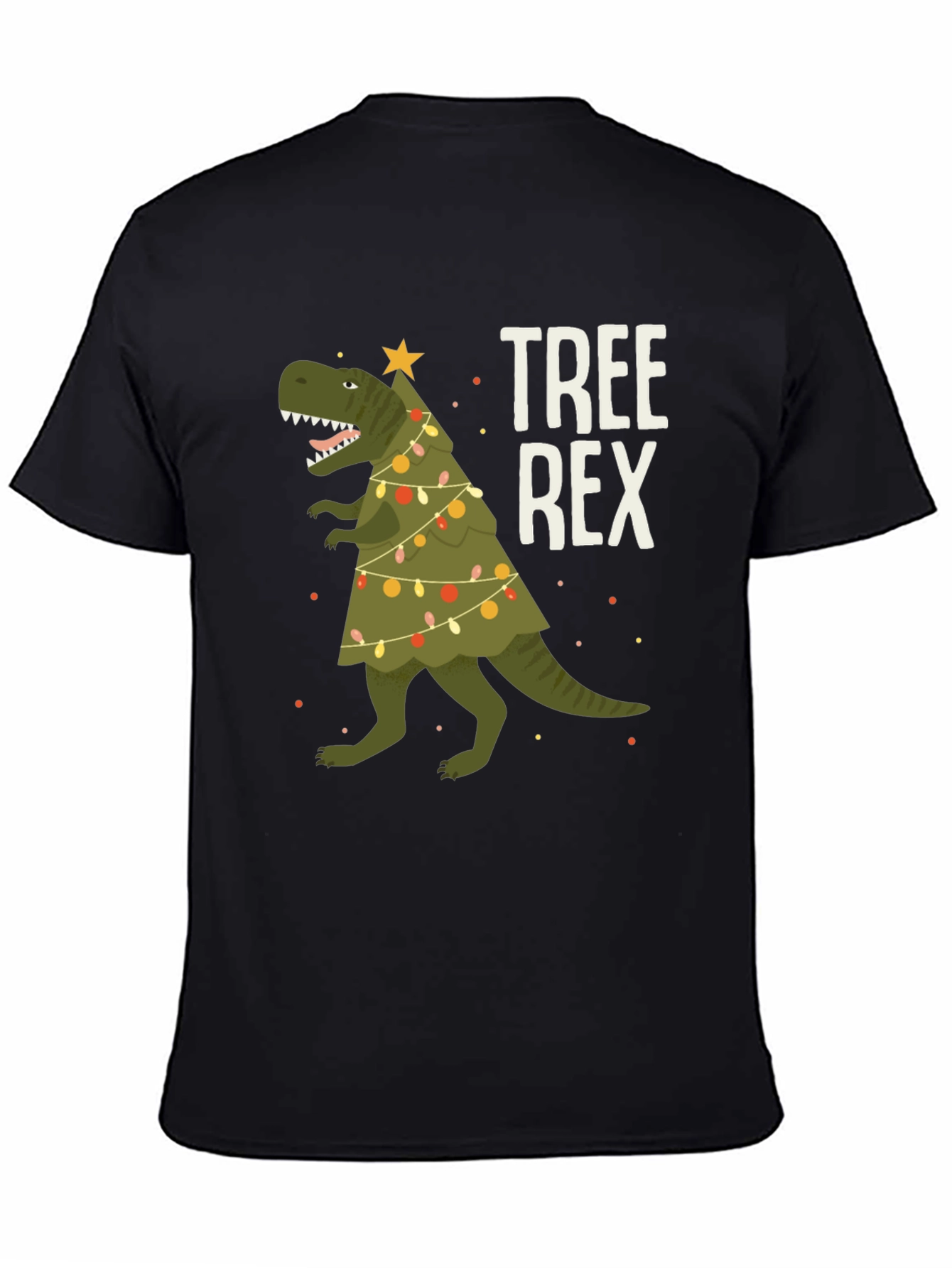 Tree Rex T-Shirt: Festive Dinosaur Tee