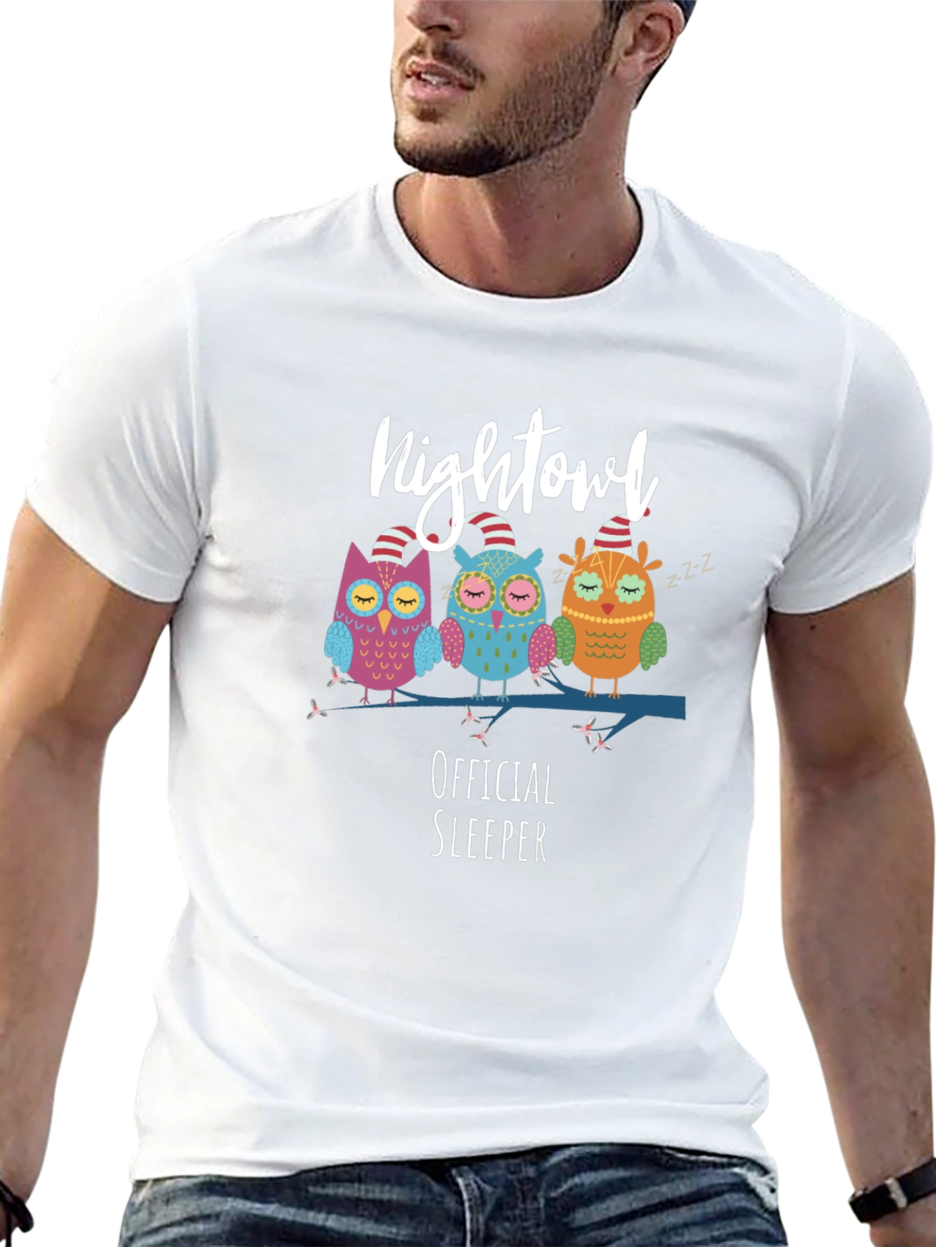 Night Owl Official Sleeper Graphic Tee