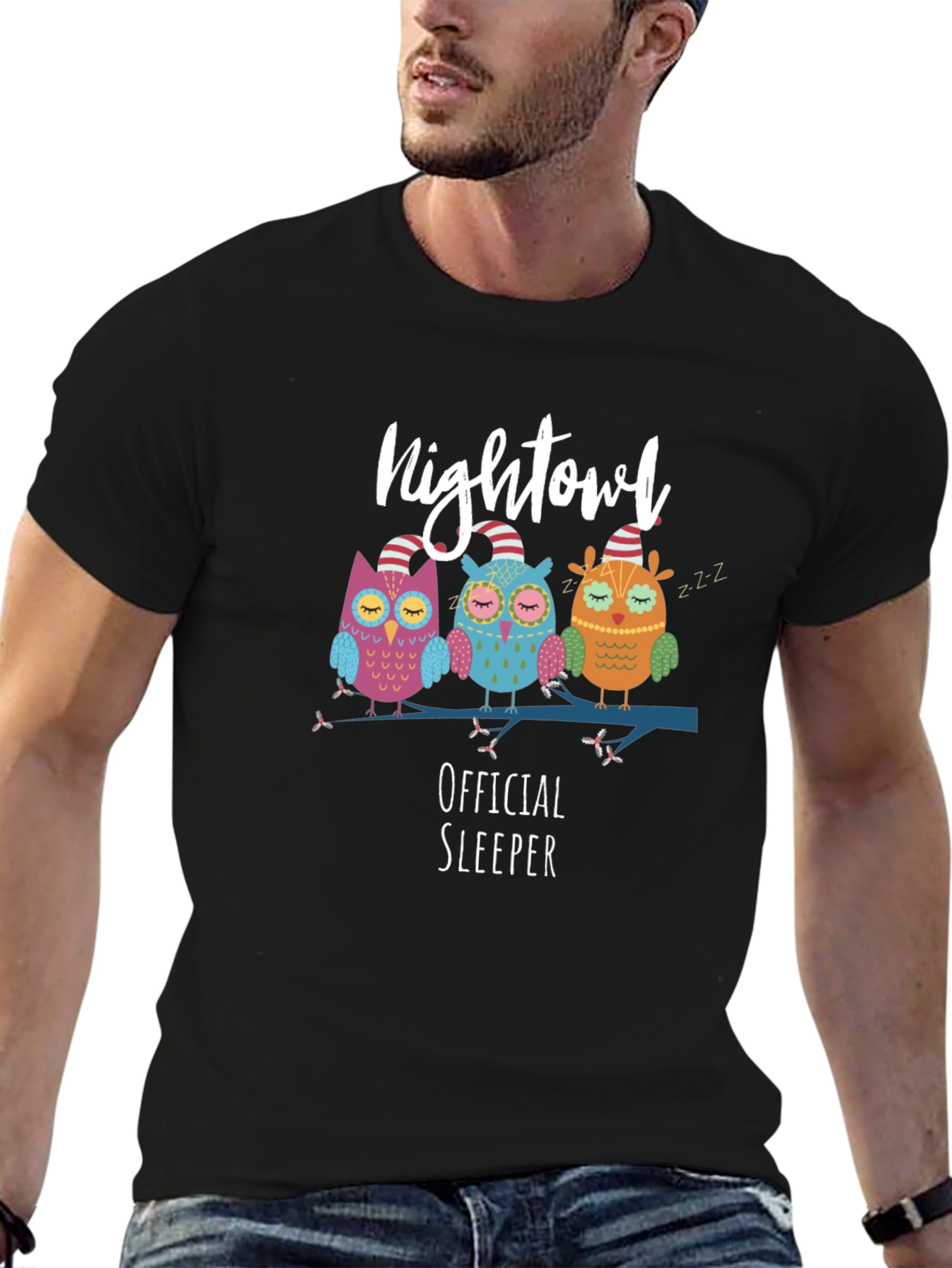 Night Owl Official Sleeper Graphic Tee