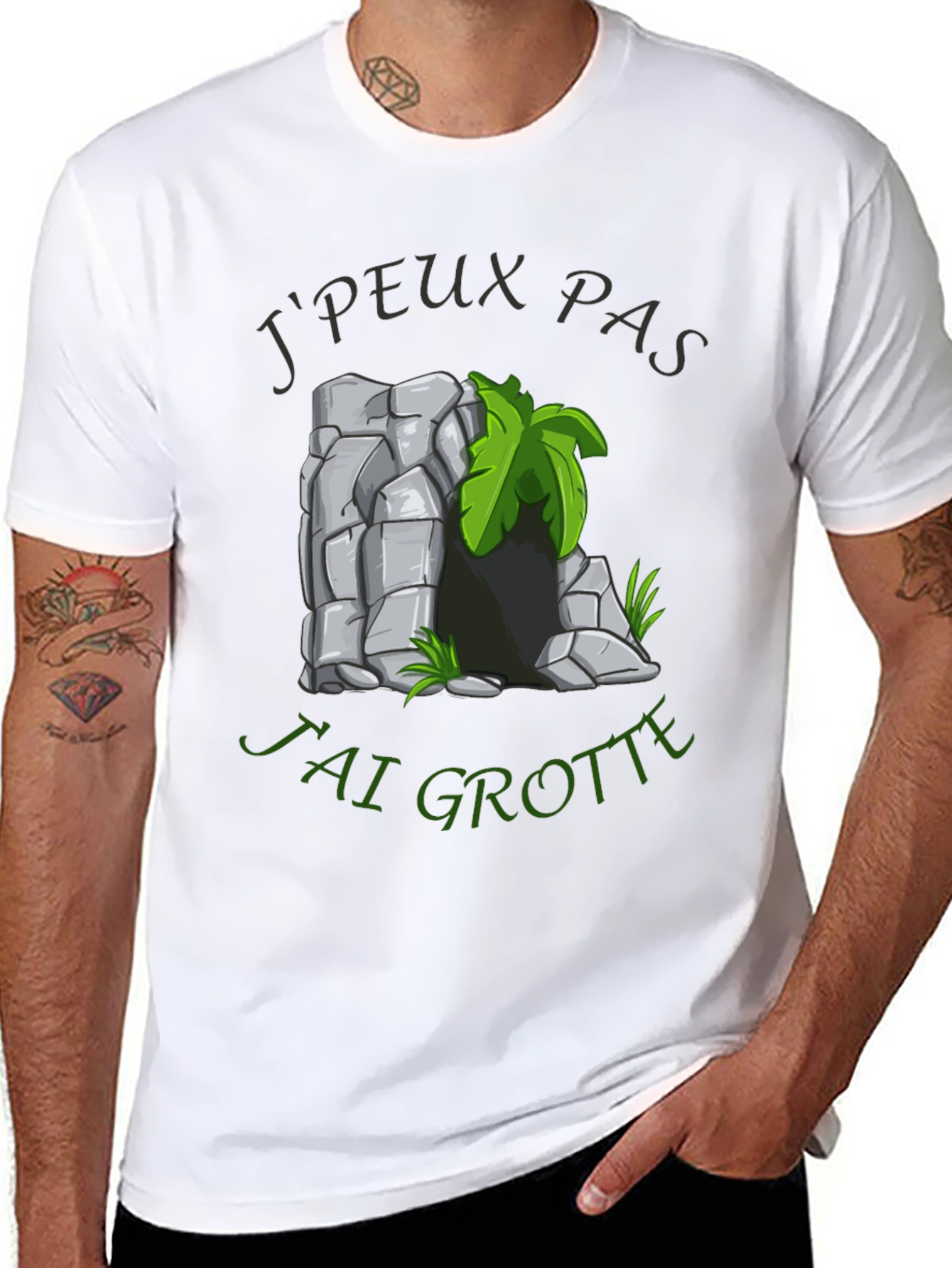 Jpeux Pas Jai Grotte Graphic T-Shirt