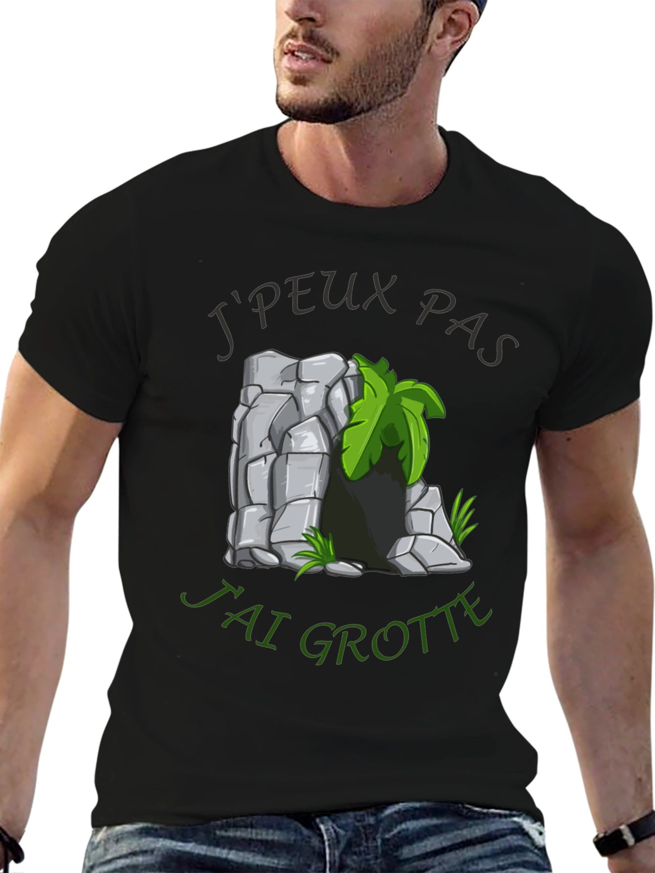 Jpeux Pas Jai Grotte Graphic T-Shirt