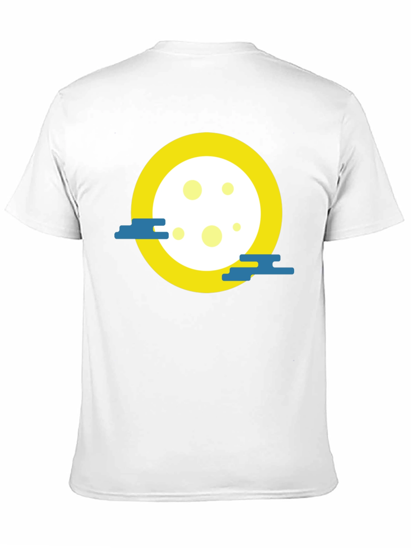 Moon Graphic Black T-Shirt