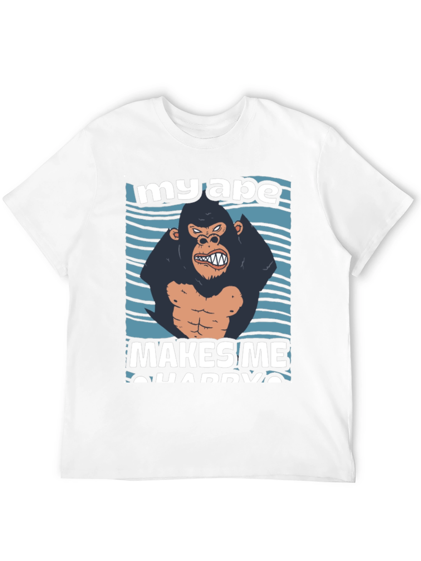 My Ape Makes Me Happy Graphic T-Shirt