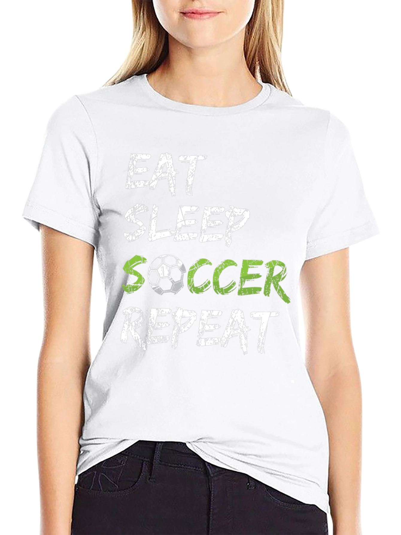 Eat Sleep Soccer Repeat T-Shirt