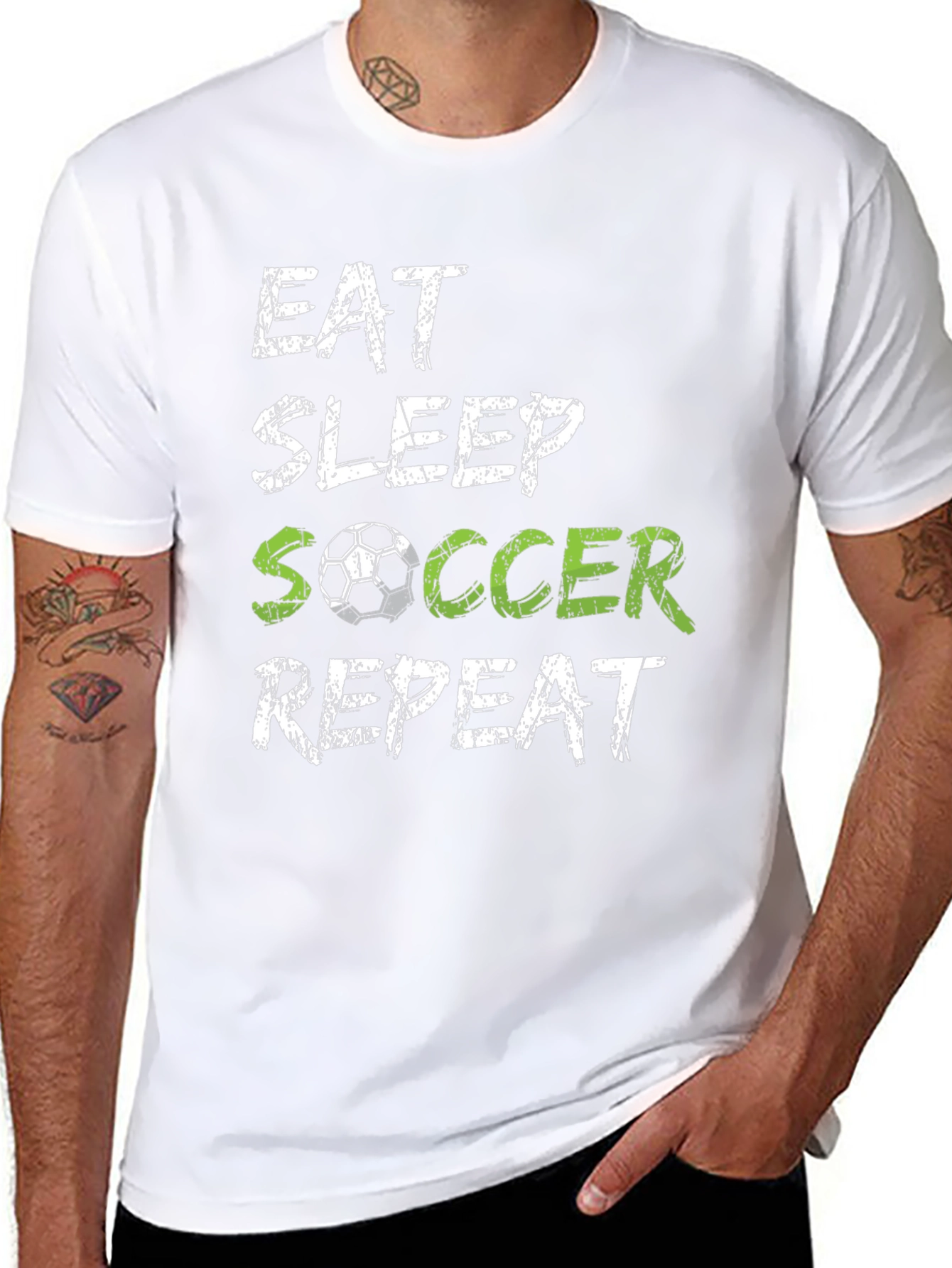 Eat Sleep Soccer Repeat T-Shirt
