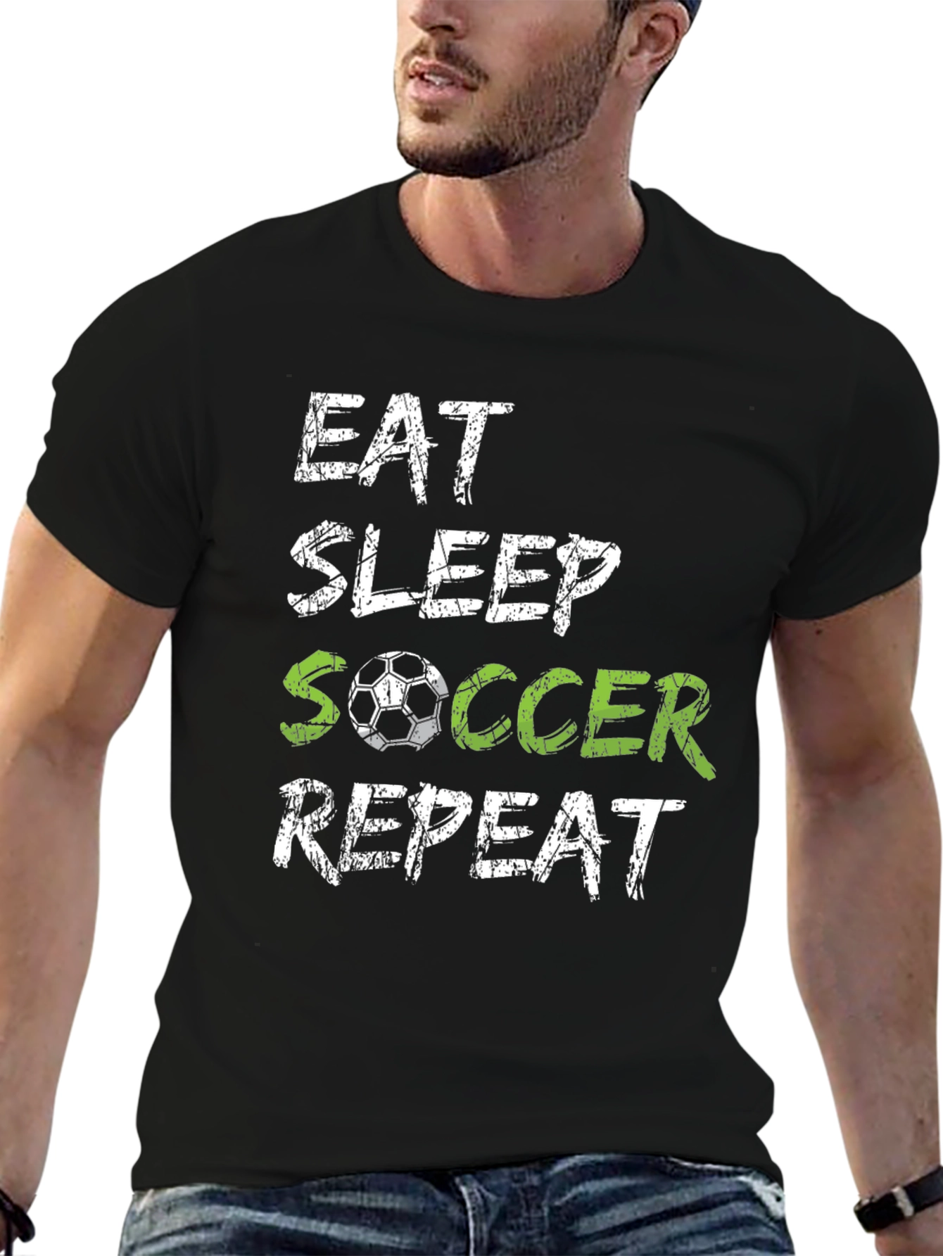 Eat Sleep Soccer Repeat T-Shirt