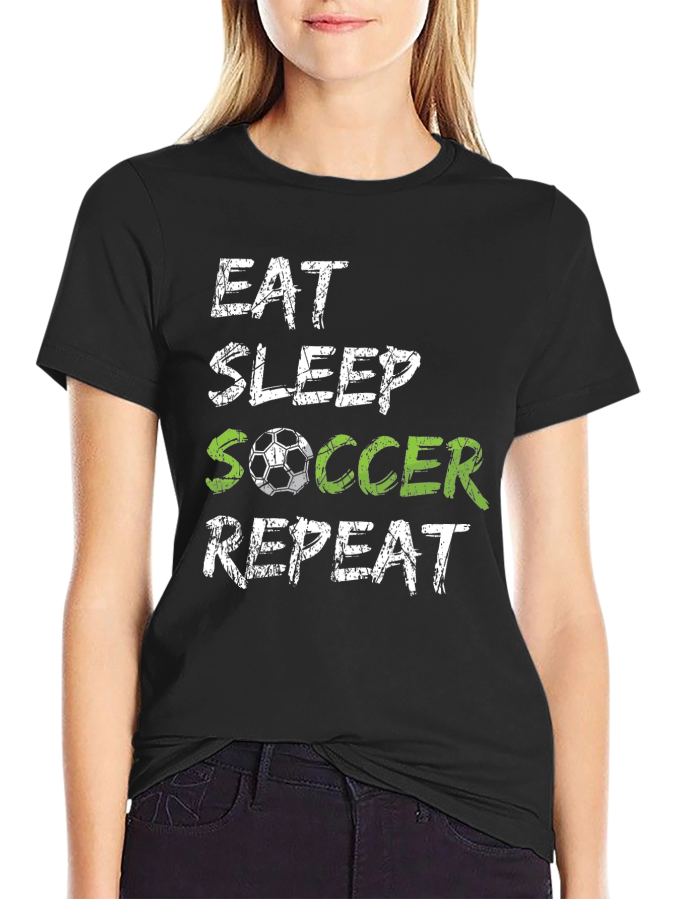 Eat Sleep Soccer Repeat T-Shirt