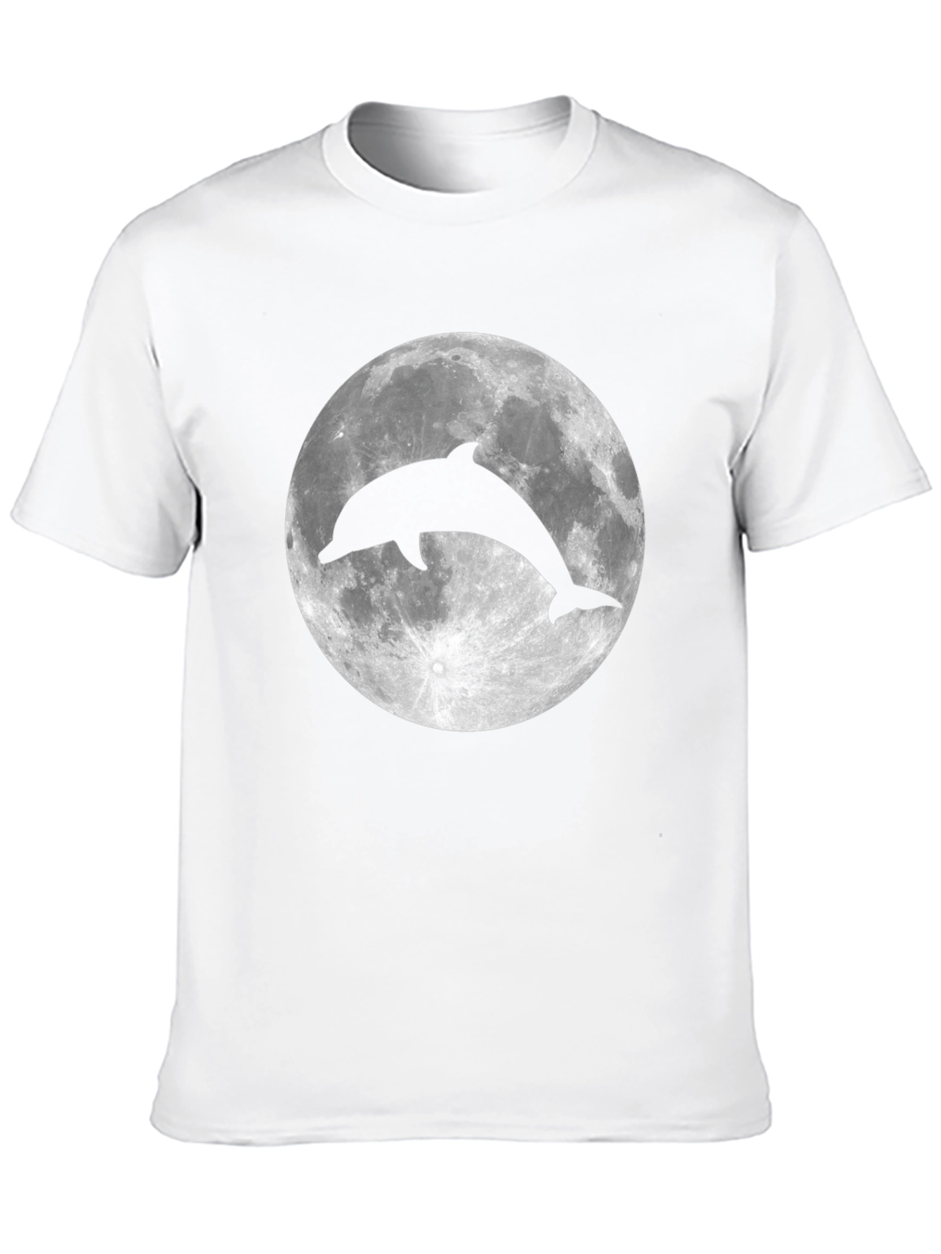 Dolphin Moon Graphic T-Shirt - Stylish & Unique Design
