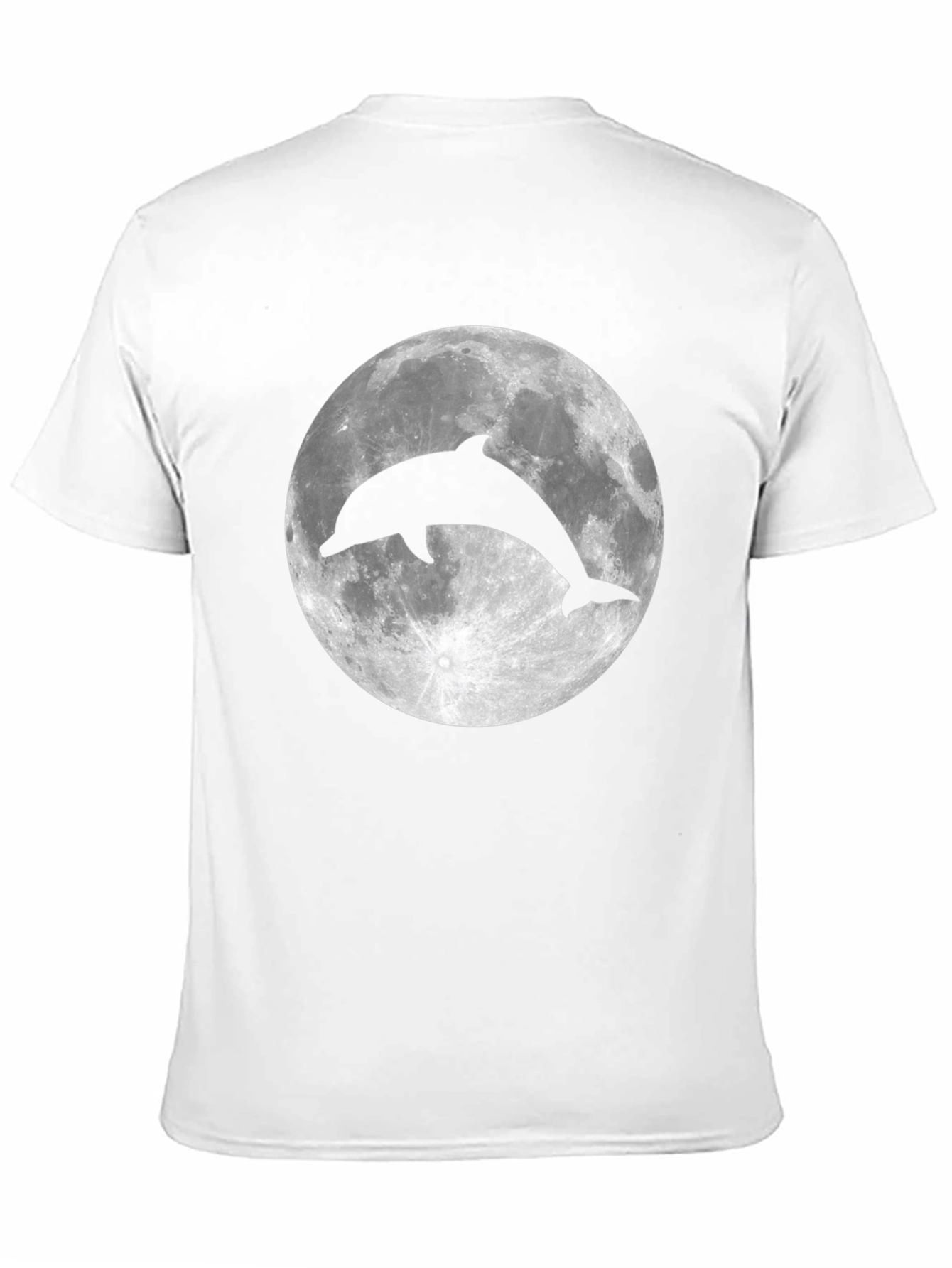 Dolphin Moon Graphic T-Shirt - Stylish & Unique Design