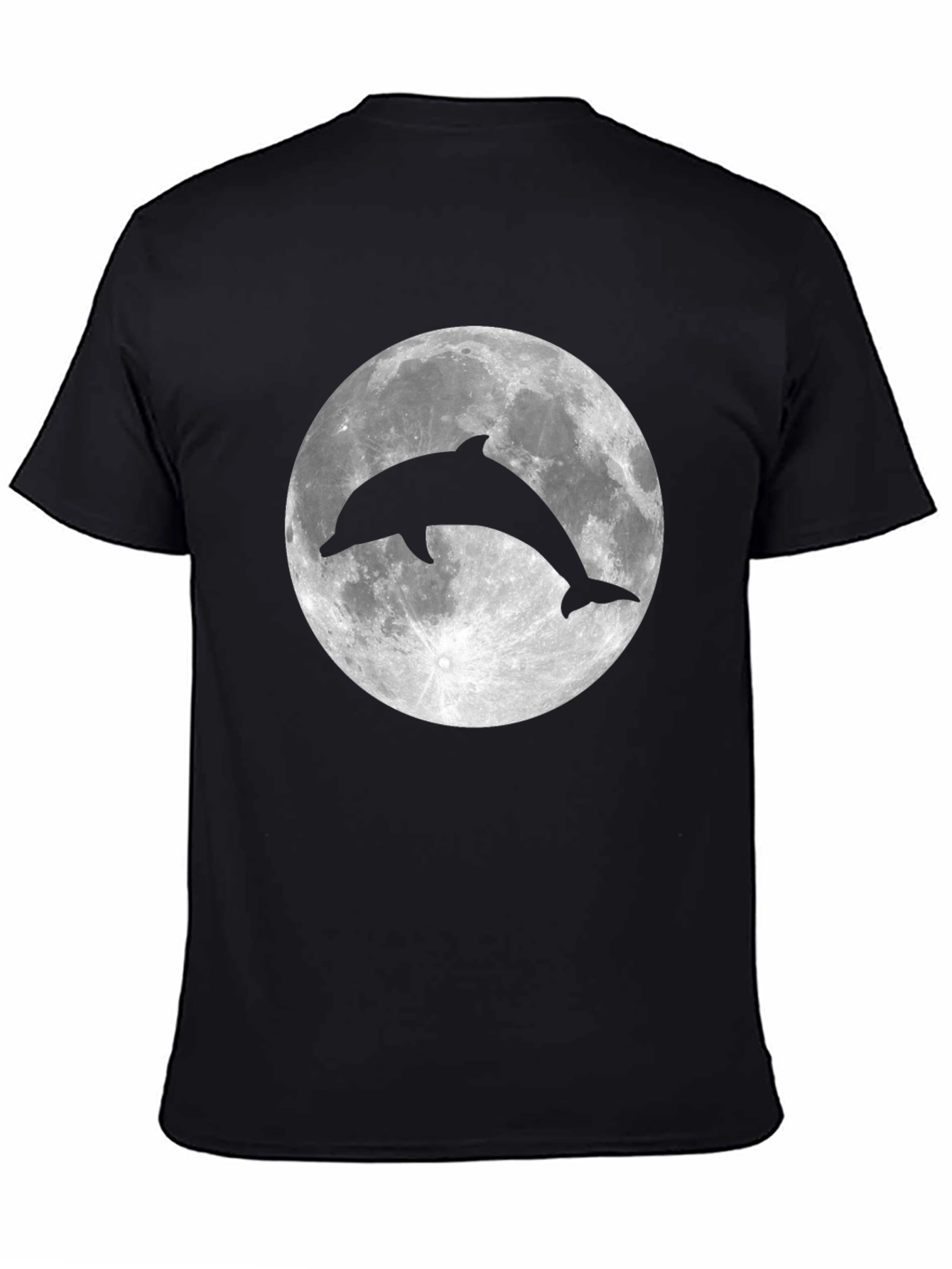 Dolphin Moon Graphic T-Shirt - Stylish & Unique Design