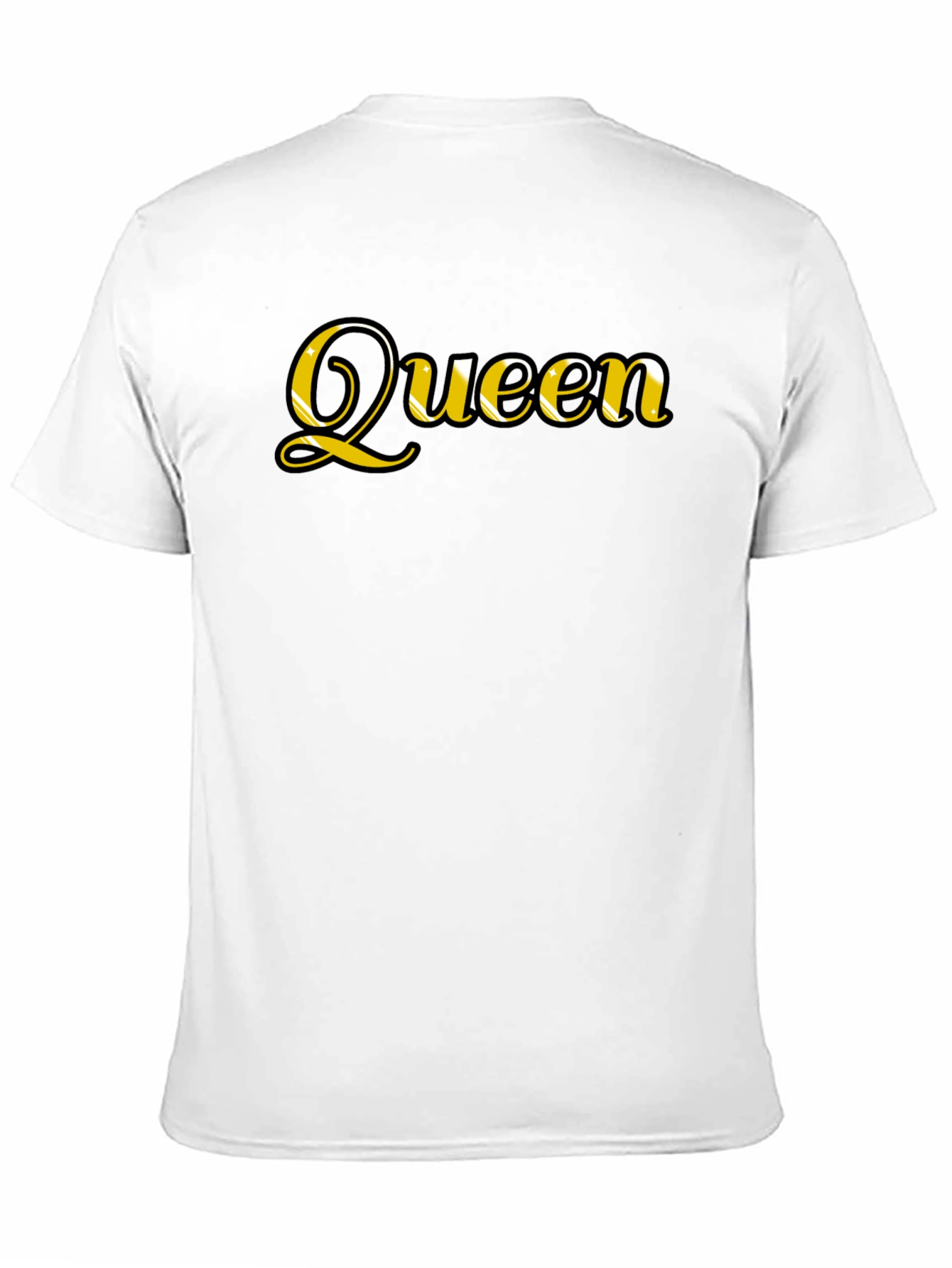 Queen Graphic Tee - Black Casual T-Shirt