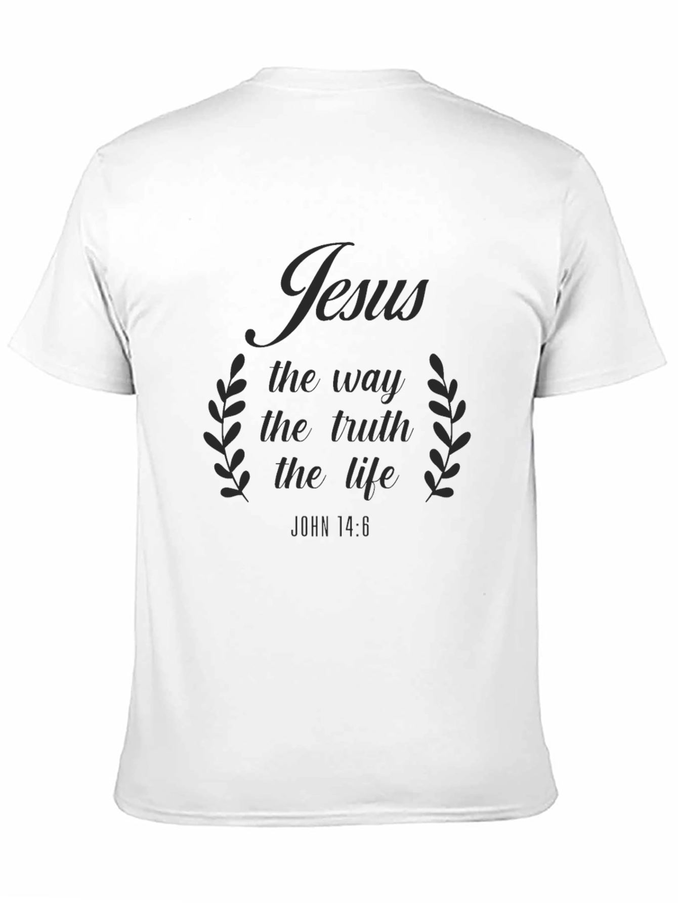 Jesus the Way Truth Life Graphic T-Shirt