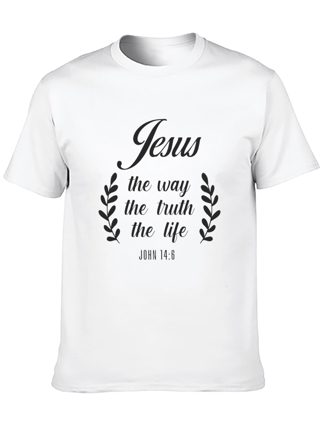 Jesus the Way Truth Life Graphic T-Shirt