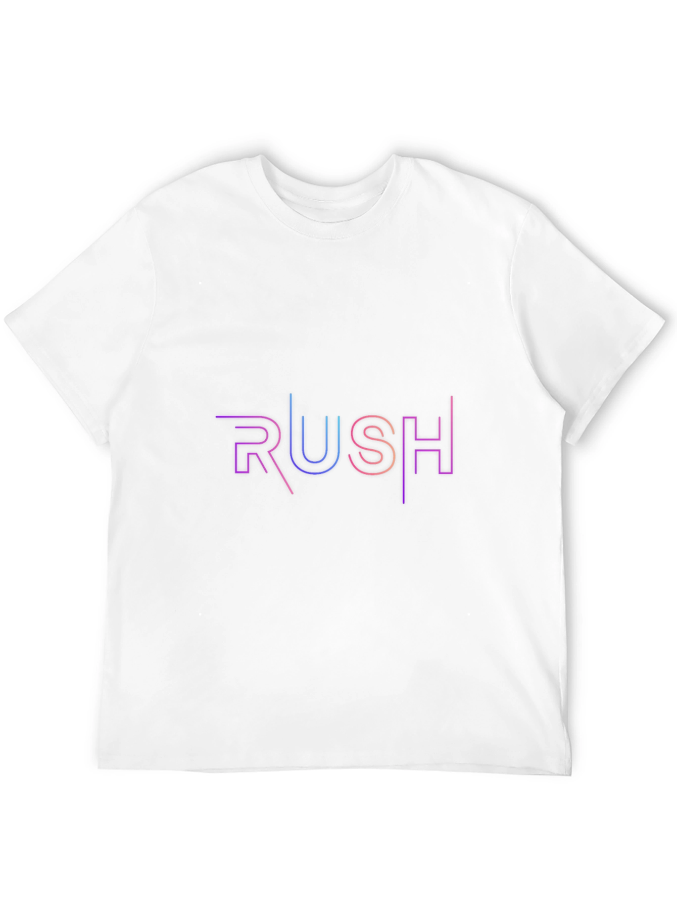 Rush Graphic Print Black T-Shirt