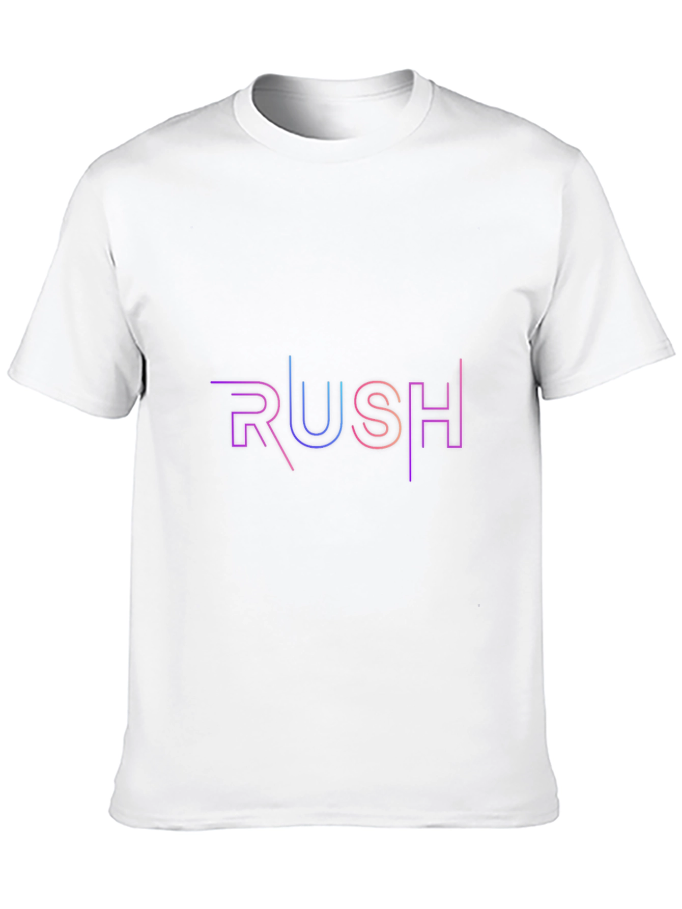 Rush Graphic Print Black T-Shirt