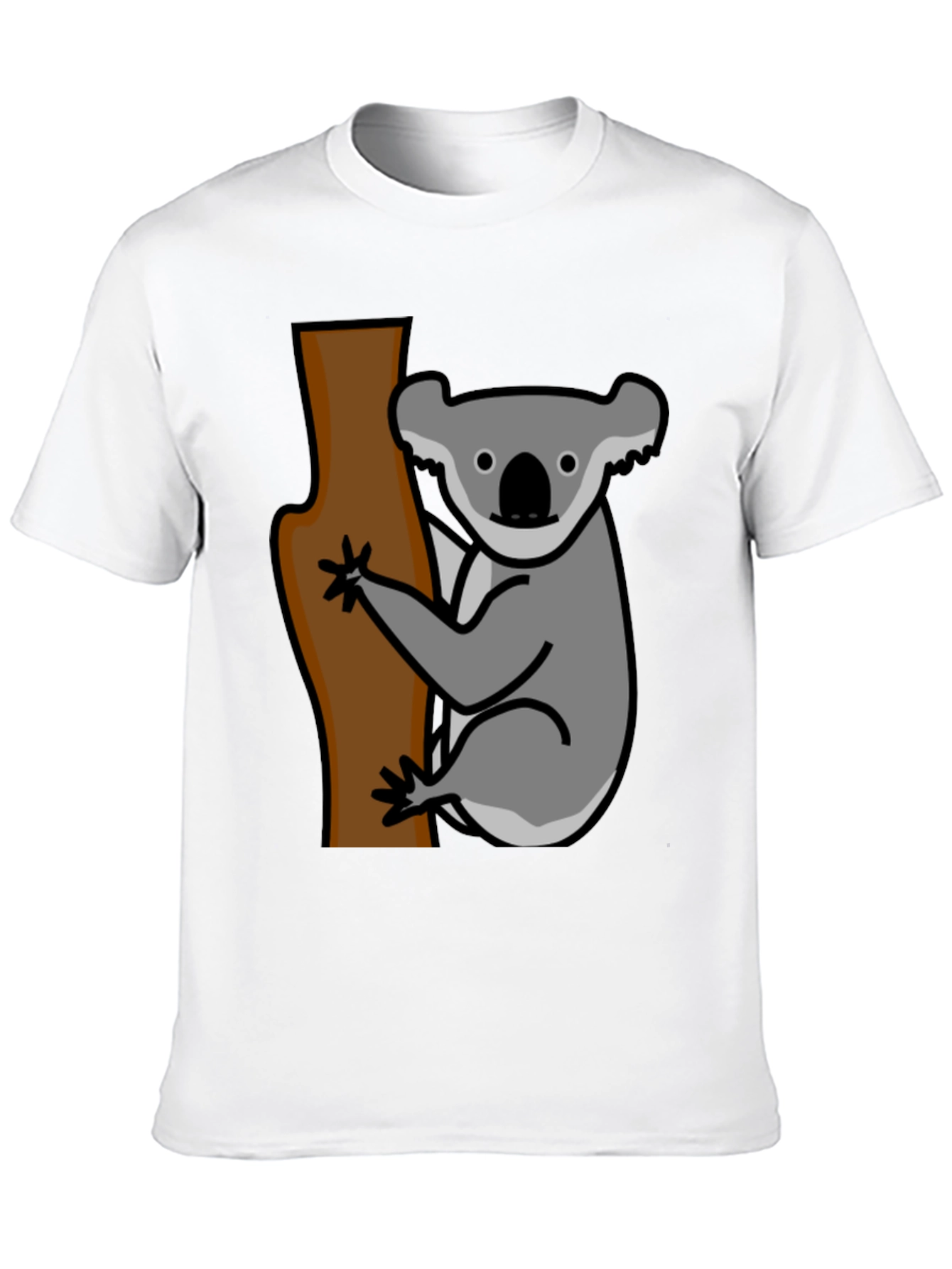 Koala Bear Tree T-Shirt - Casual Graphic Tee
