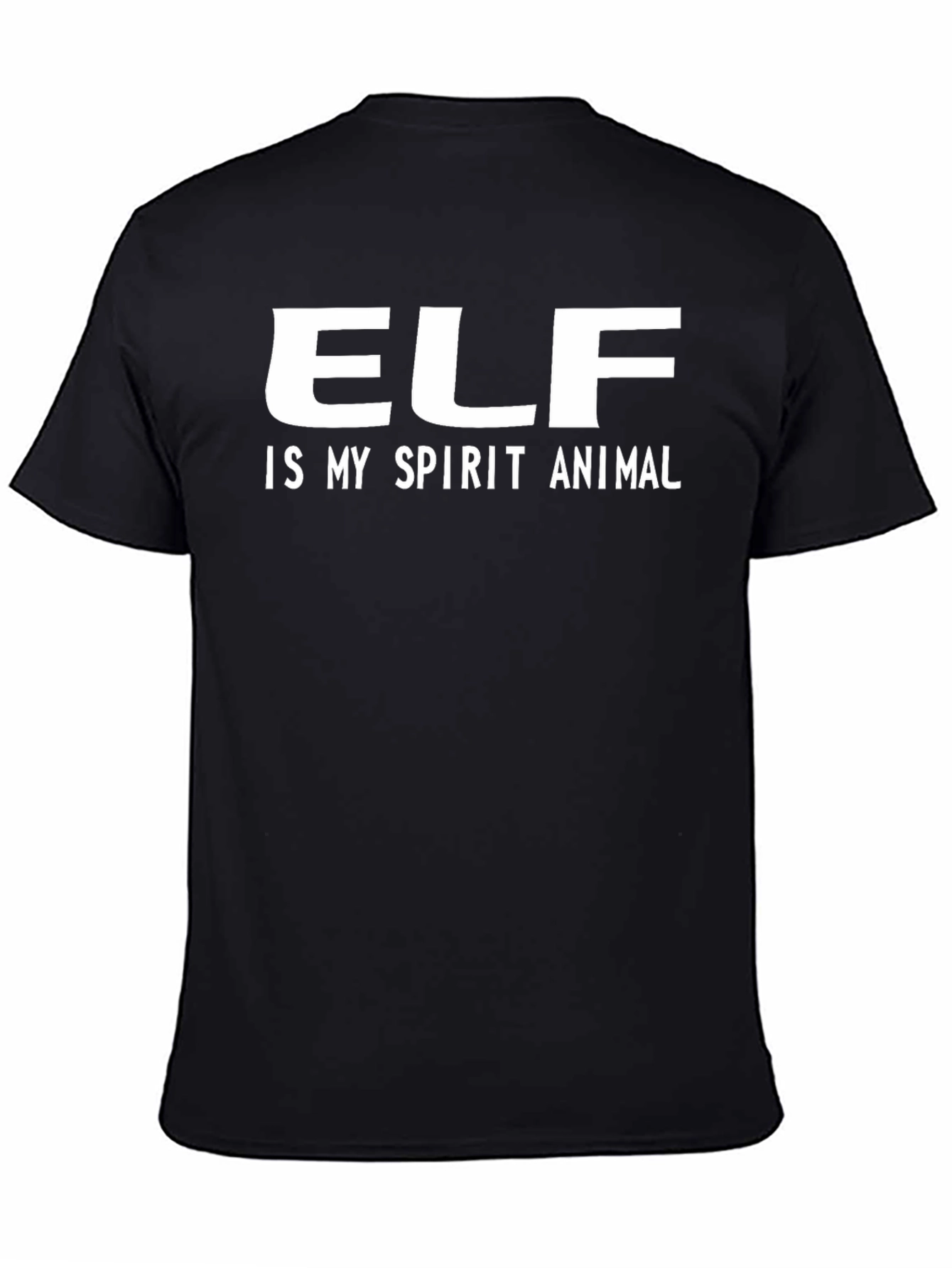 Elf Is My Spirit Animal - Novelty T-Shirt