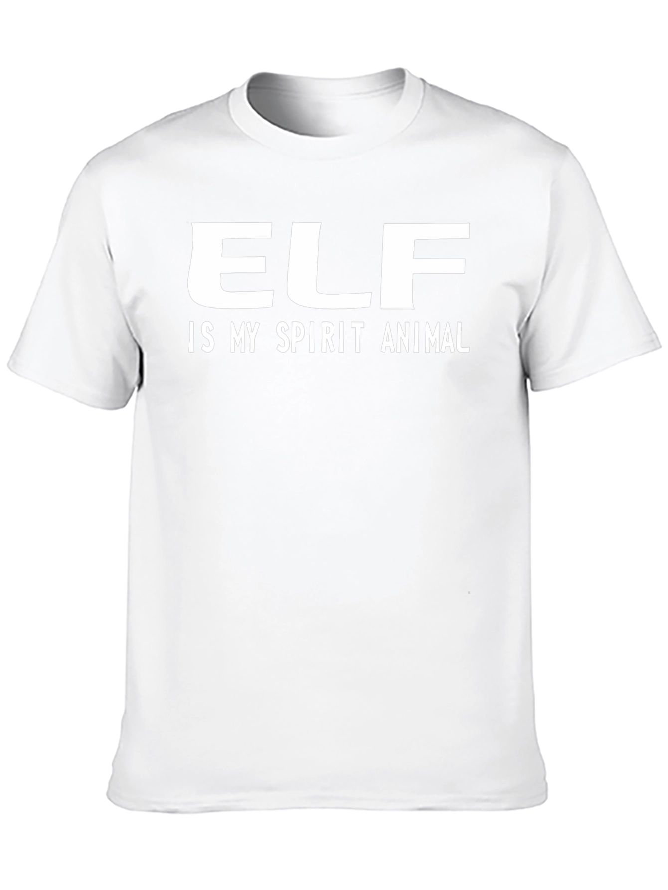 Elf Is My Spirit Animal - Novelty T-Shirt