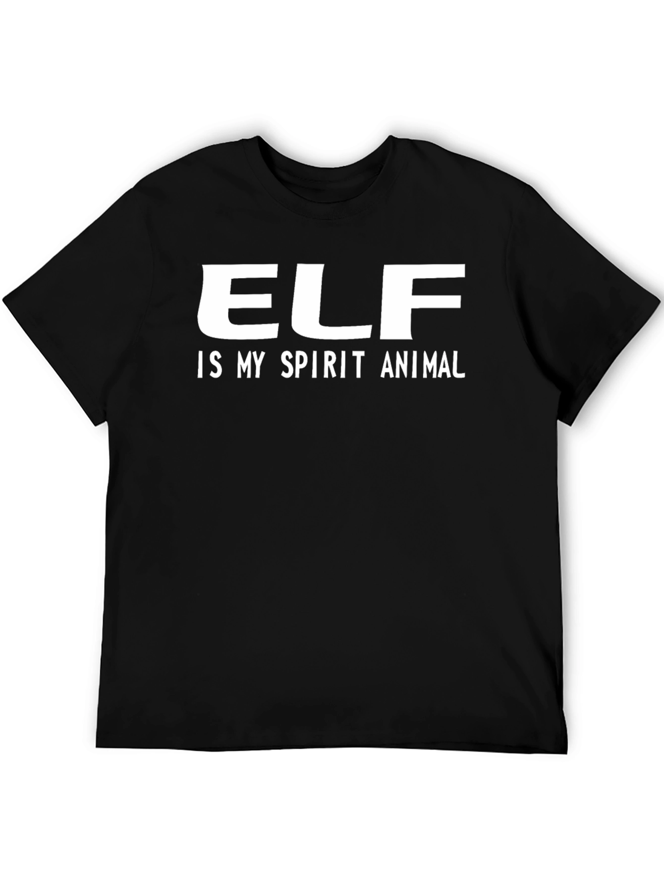 Elf Is My Spirit Animal - Novelty T-Shirt