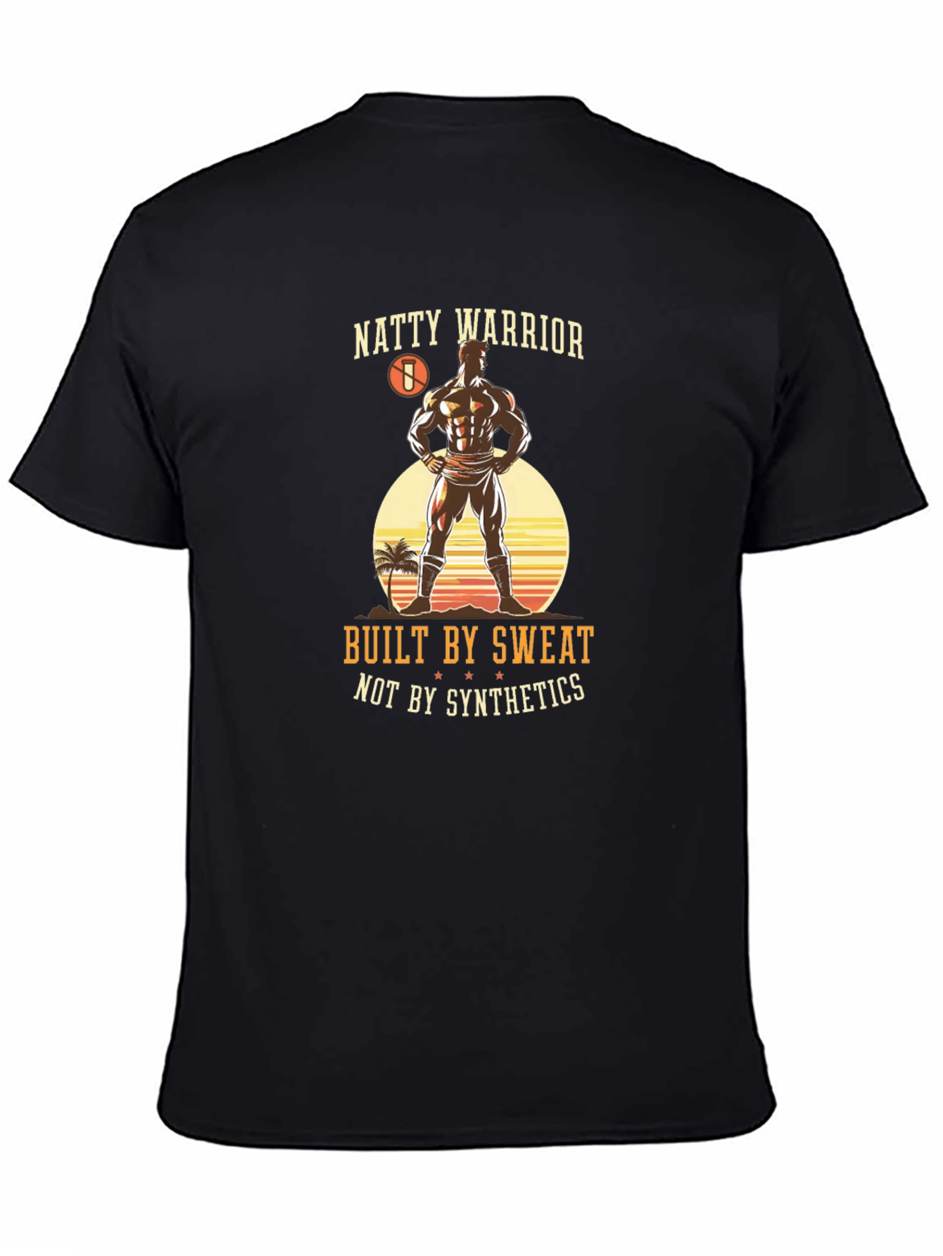 Natty Warrior Black Graphic Tee