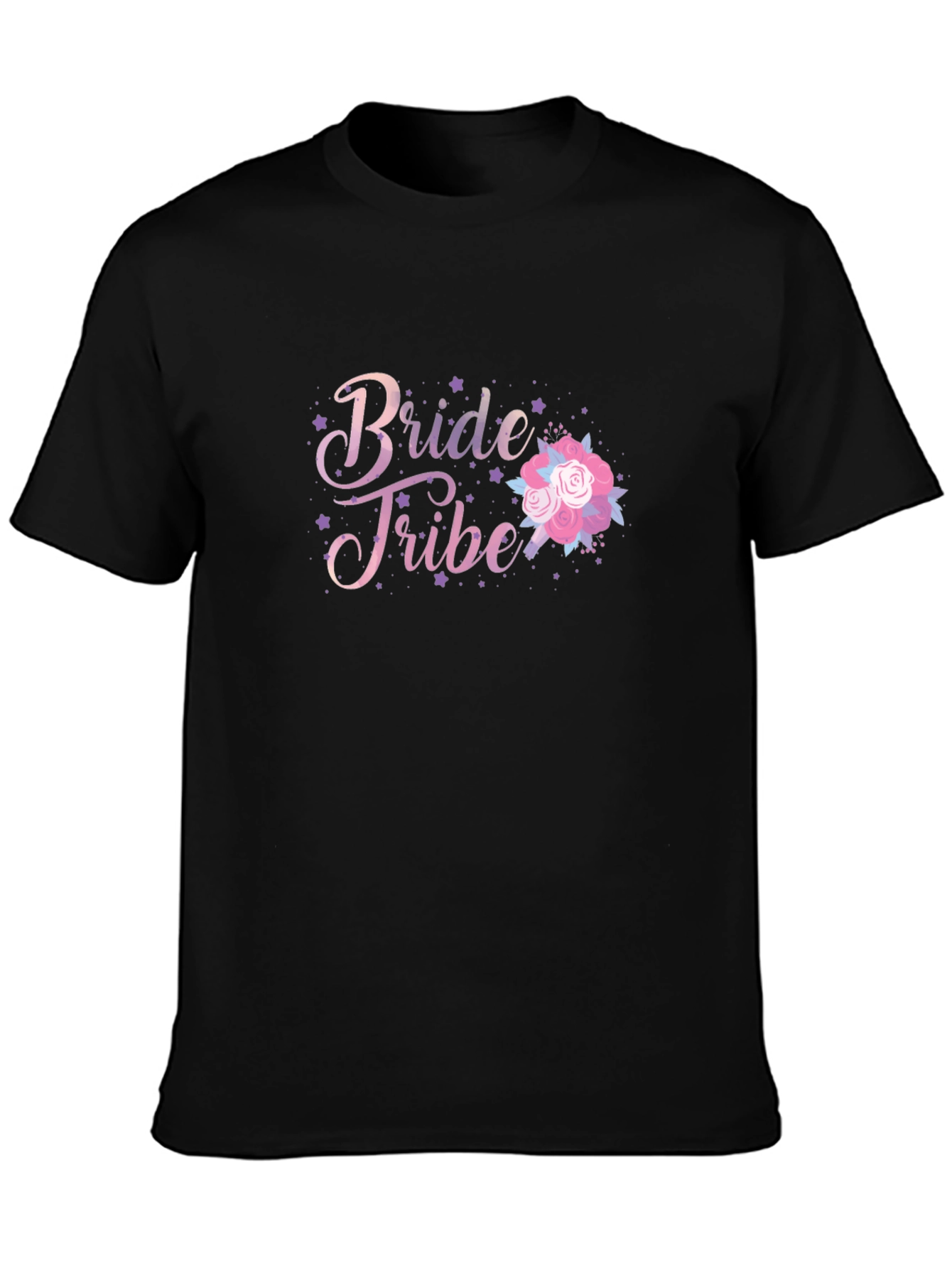 Bride Tribe Floral Graphic T-Shirt