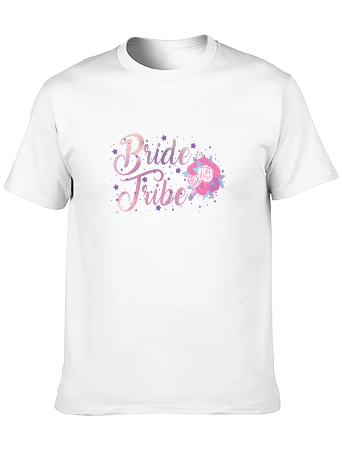 Bride Tribe Floral Graphic T-Shirt