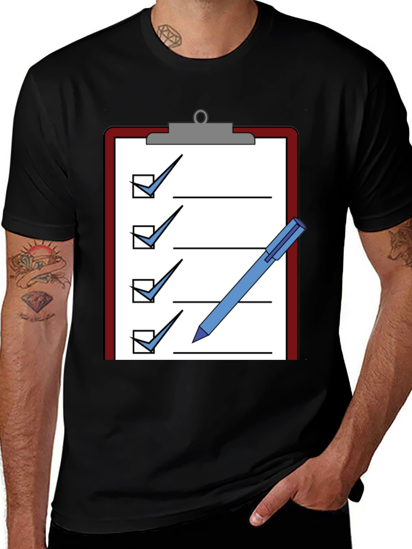 Checklist T-Shirt: To-Do List Graphic Tee