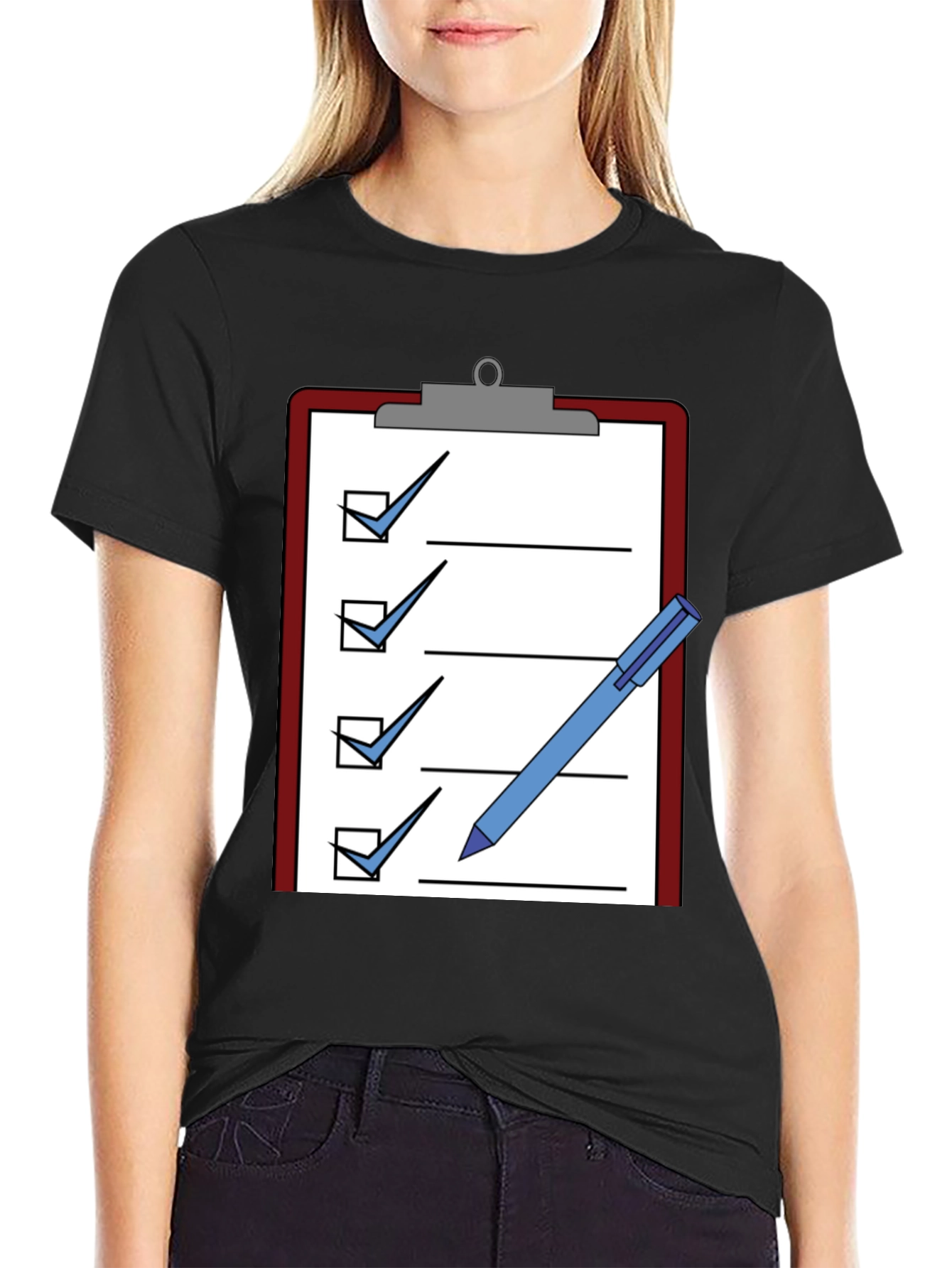 Checklist T-Shirt: To-Do List Graphic Tee