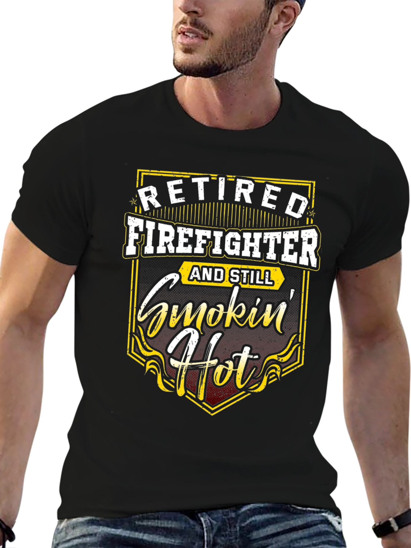 Retired Firefighter Smokin Hot T-Shirt