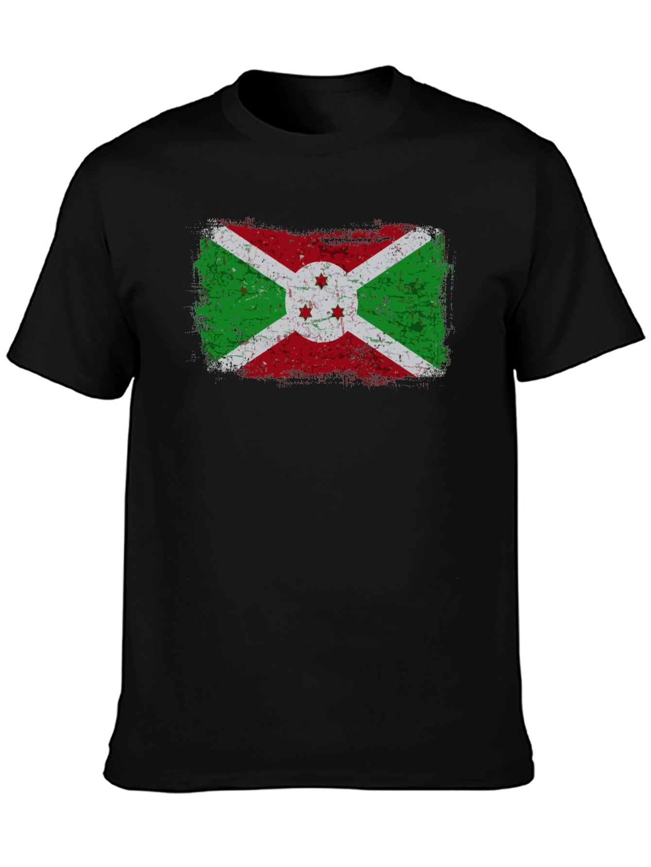 Burundi Flag Graphic T-Shirt
