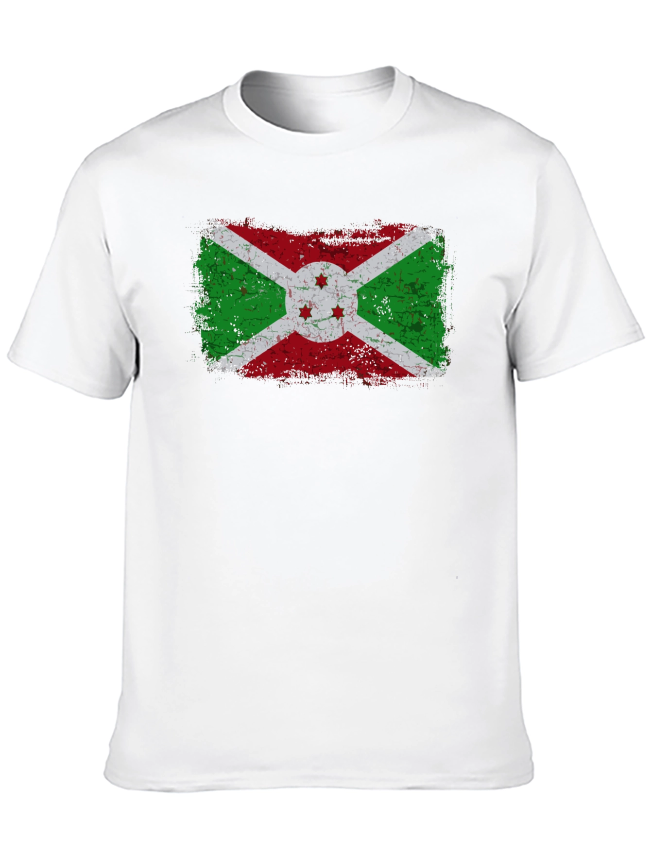 Burundi Flag Graphic T-Shirt