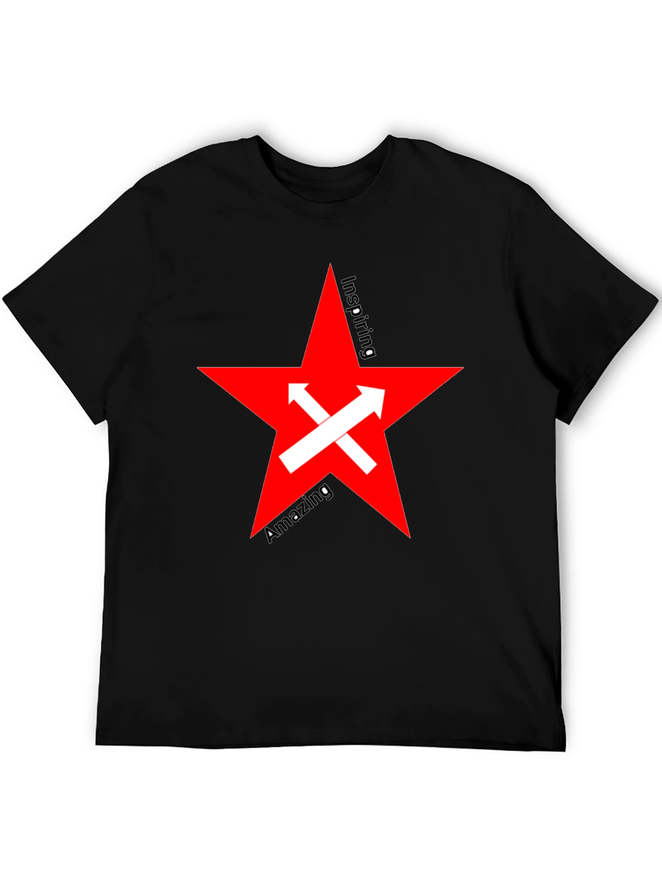 Inspiring Red Star Graphic Tee