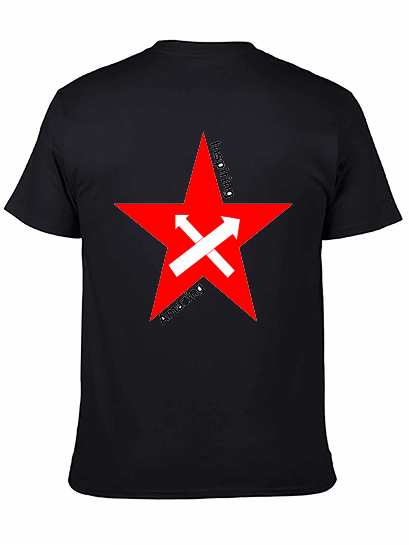 Inspiring Red Star Graphic Tee