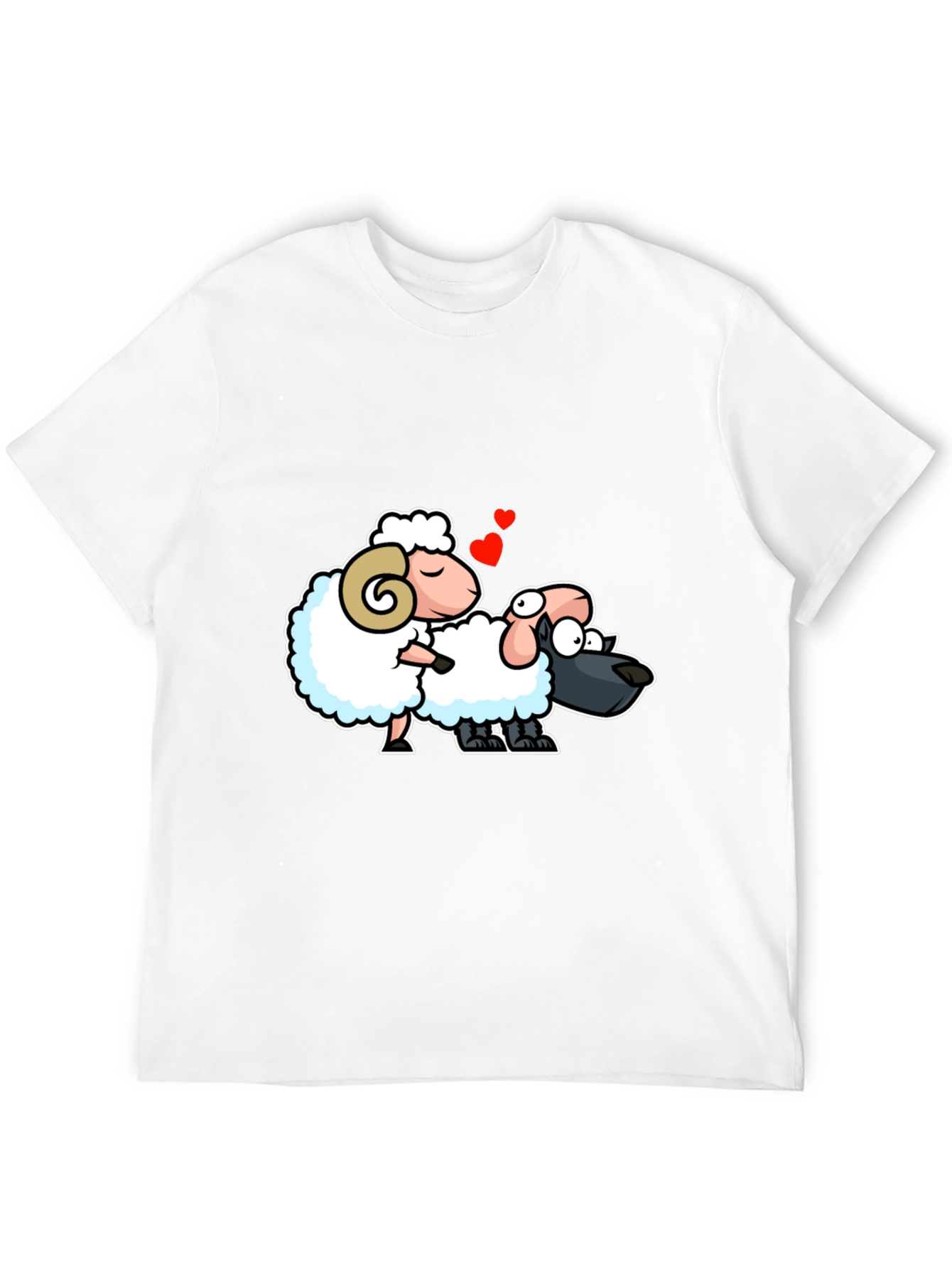 Cute Sheep Love T-Shirt