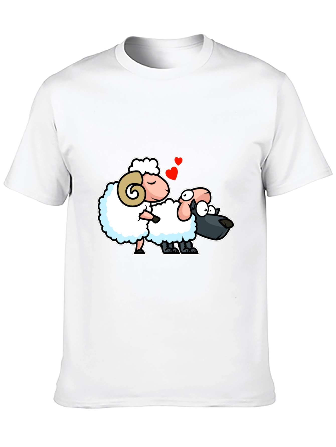 Cute Sheep Love T-Shirt