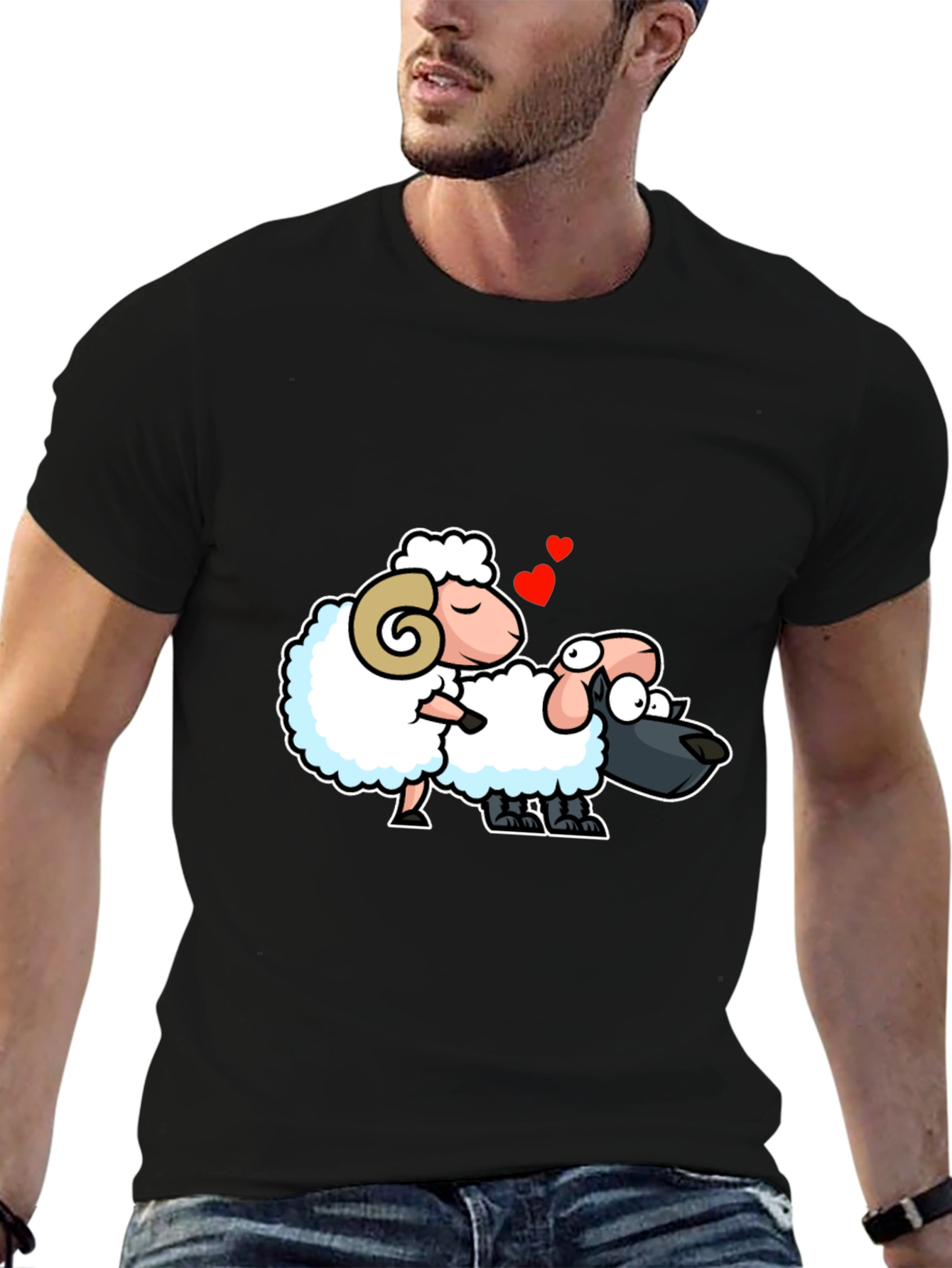 Cute Sheep Love T-Shirt