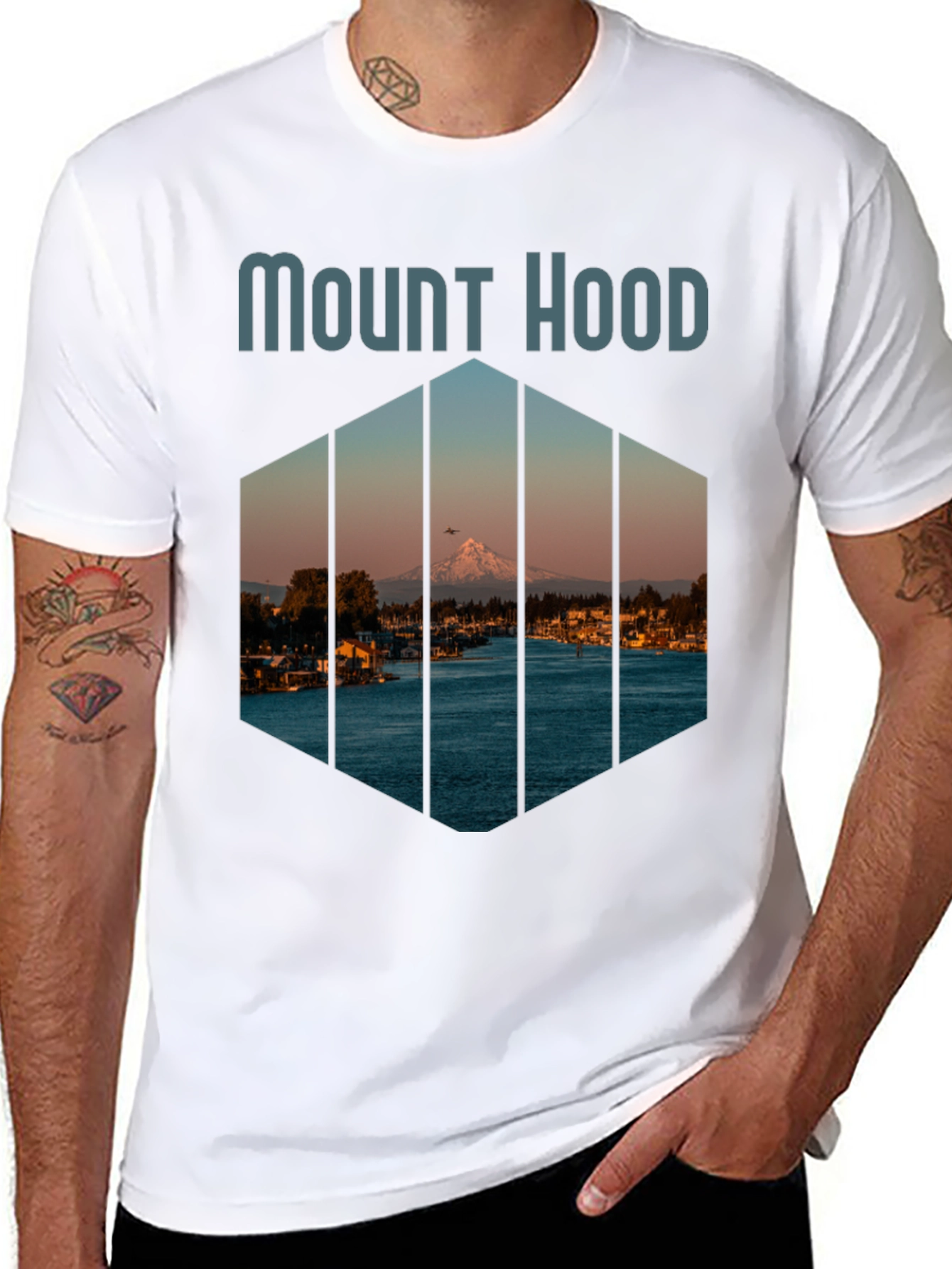 Mount Hood Graphic Tee - PNW Adventure Style