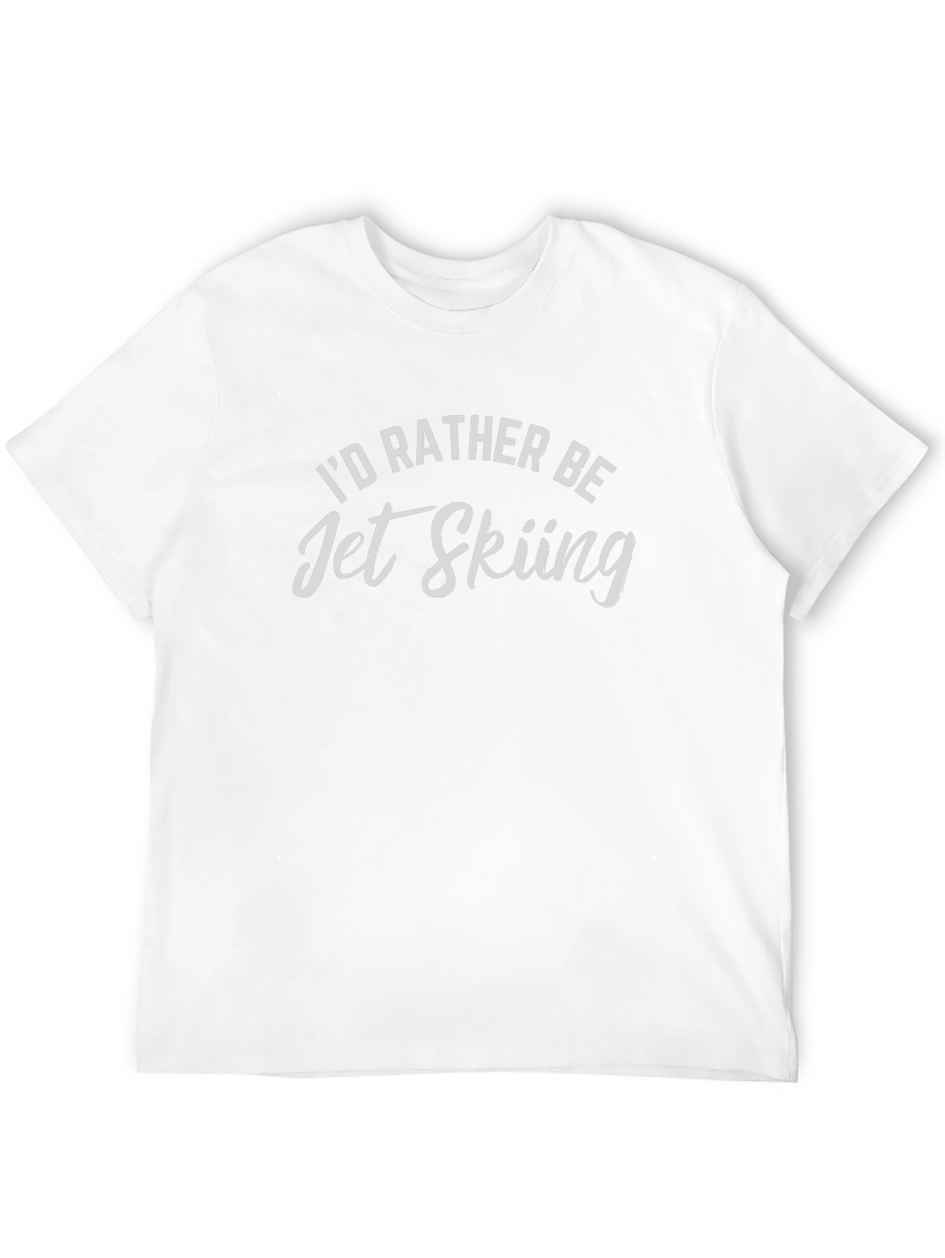Jet Skiing T-Shirt: Id Rather Be Jet Skiing Tee