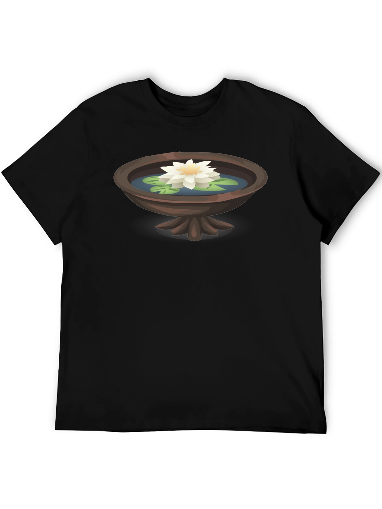 Lotus Pond T-Shirt - Serene and Stylish Graphic Tee
