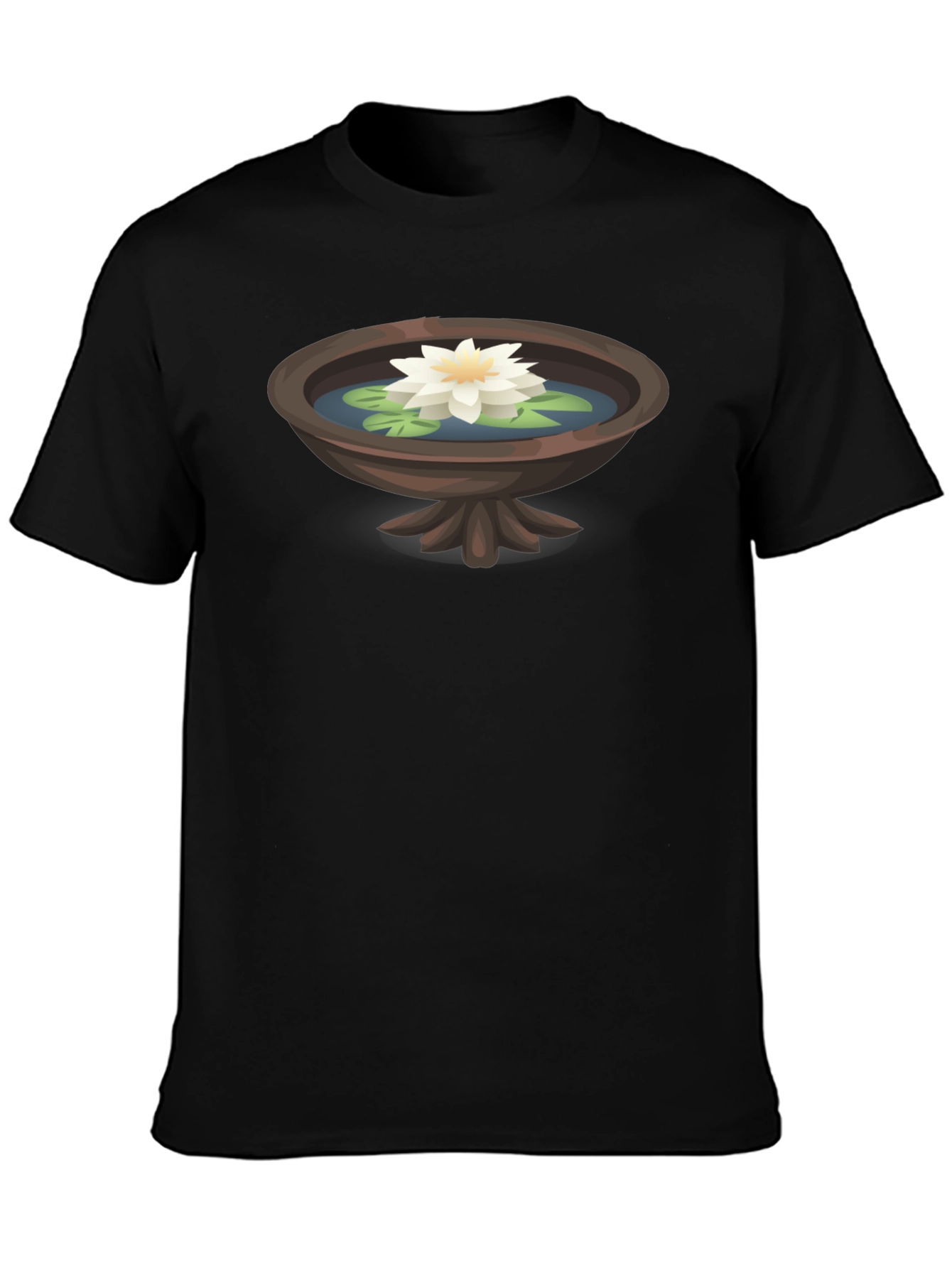 Lotus Pond T-Shirt - Serene and Stylish Graphic Tee